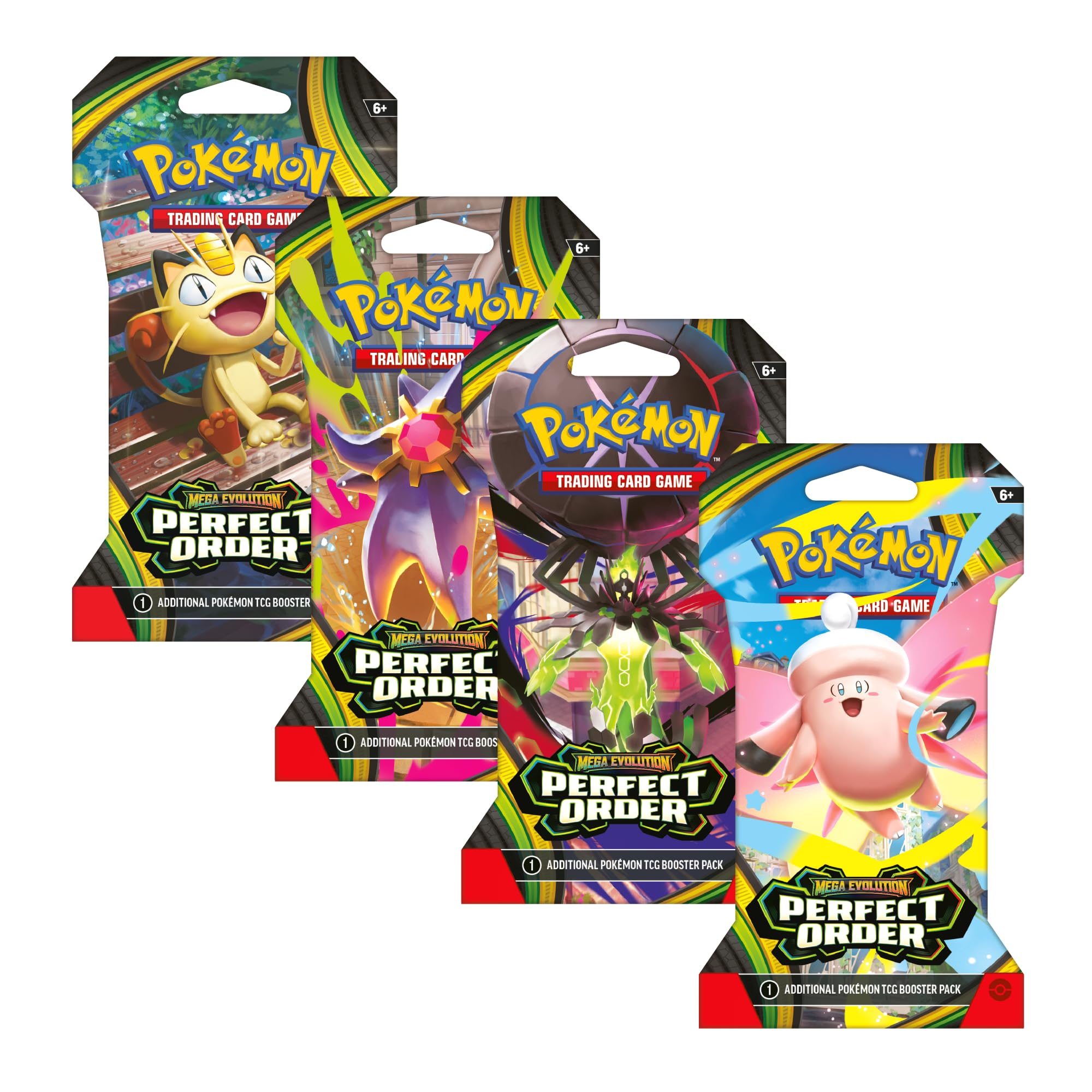 Pokémon: Mega Evolution—Perfect Order: Sleeved Booster : Amazon.co