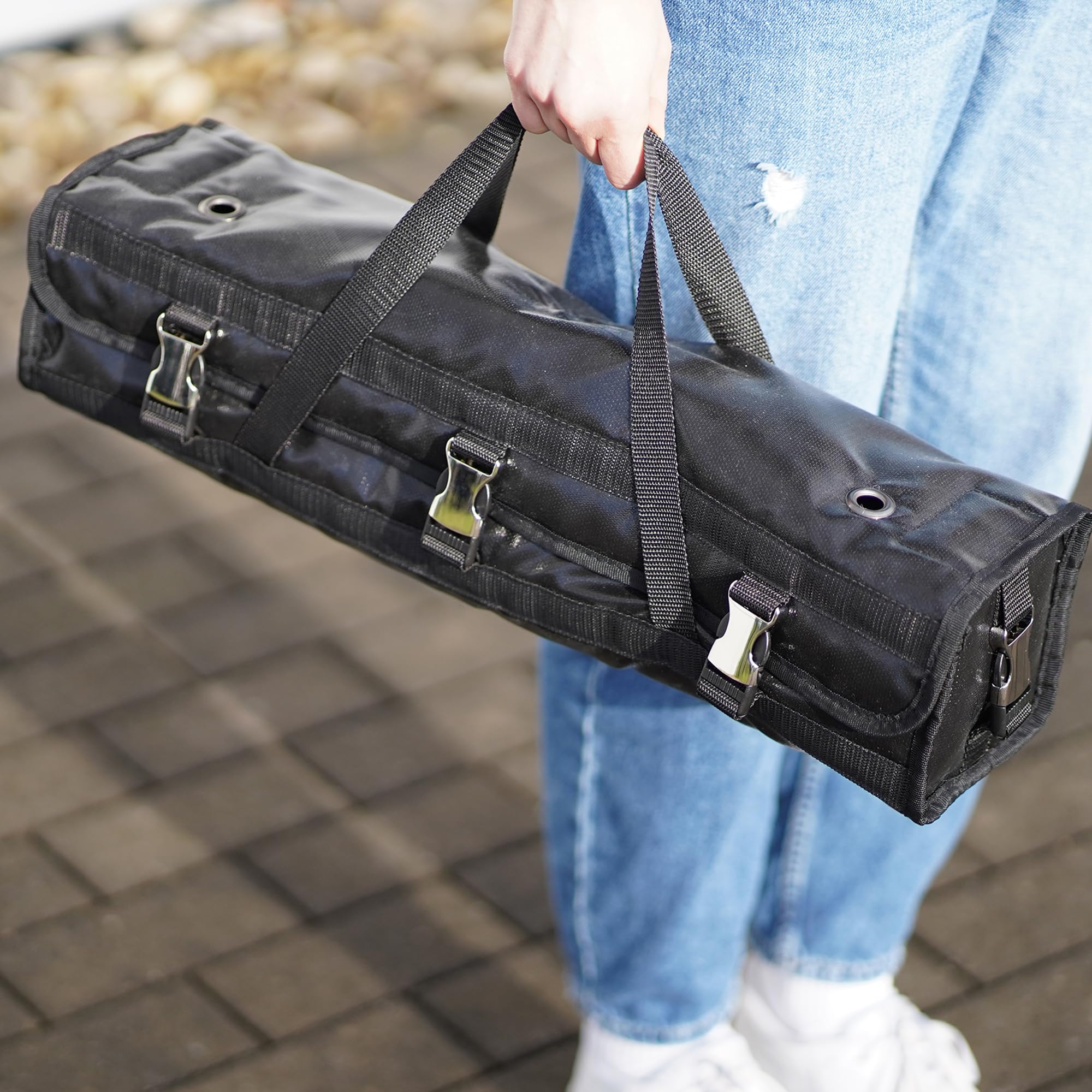 Prophete E-Bike Akku-Tasche L, Hochwertig, Aufprallschutz, Zum Lagern, Laden & Transportieren, Aufbewahrungs- und Ladetasche für E-Bike-Akkus