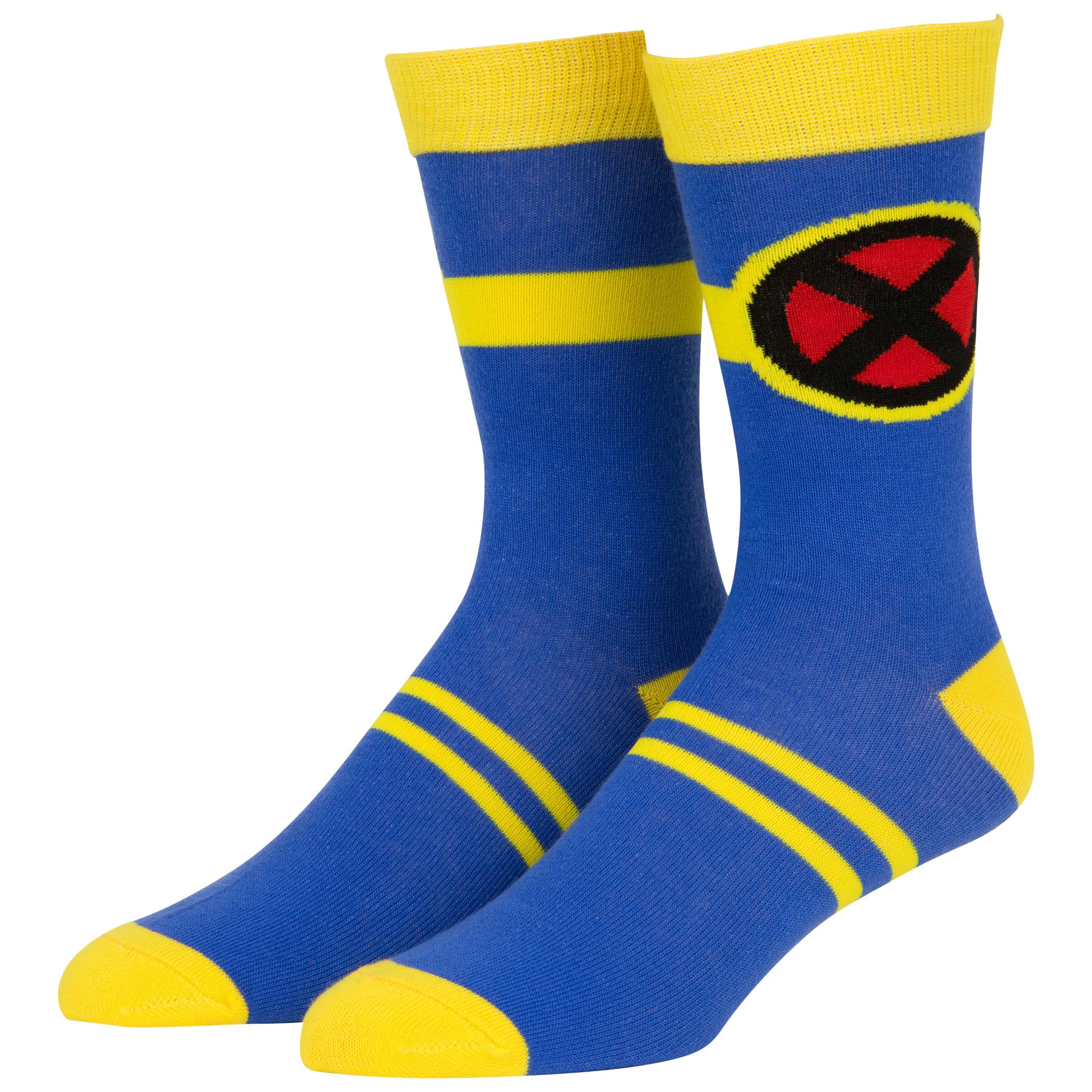 Hyp X-Men Cyclops Character Armor Costume Crew Sock