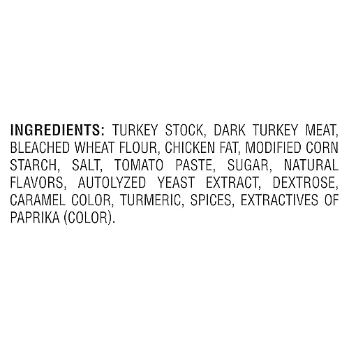 Miniatura 6 de LeGout Salsa de pavo de fácil preparación calentar y servir, 49 onzas (paquete de 12)