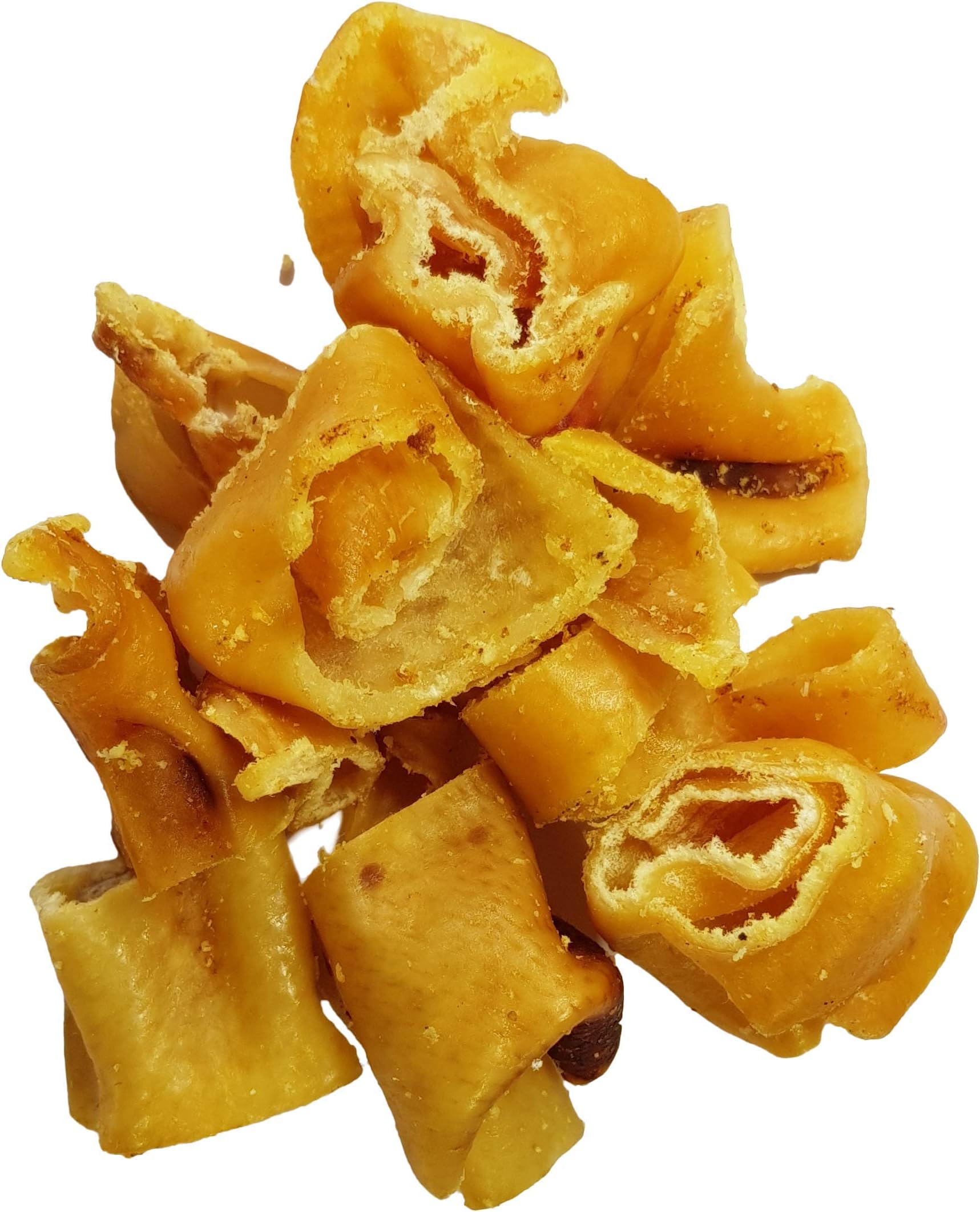 Pork Curls - Natural Air-Dried Dog Chews - 100% Pure Pork Skin โ No Worries over Nasty Chemicals or Scary Ingredients โ Relax Knowing each Chew is Simple, Long Lasting & Natural