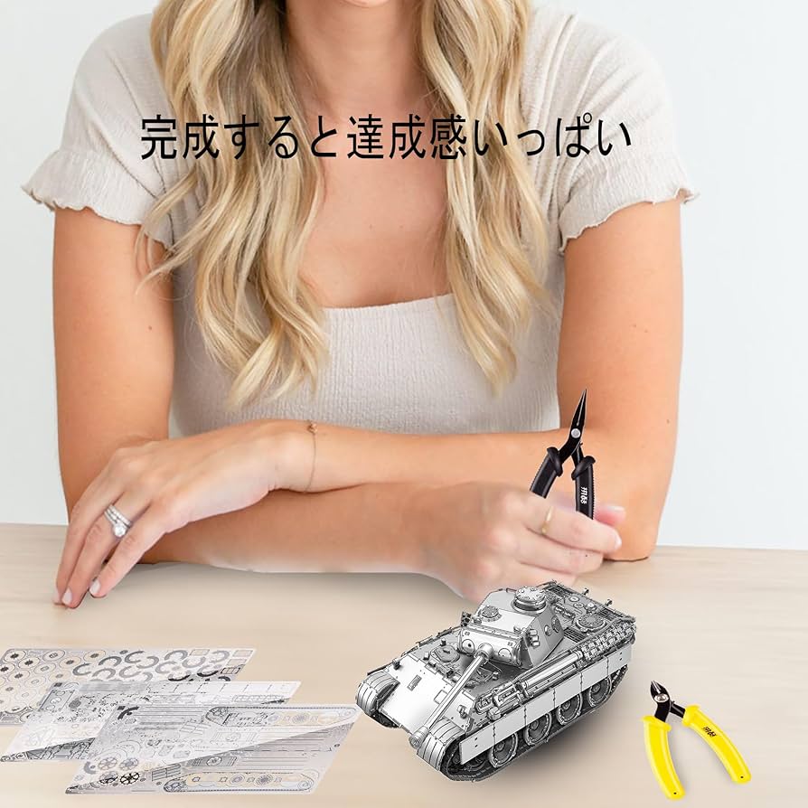 Piececool 5点セット Amazon | Piececool(ピースクール) 立体パズル 金属製 コン