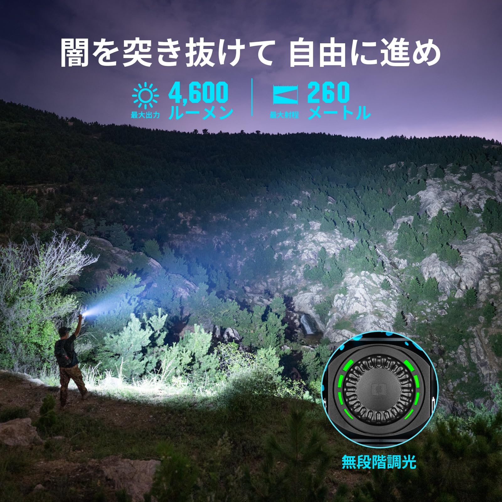 Amazon.co.jp: OLIGHT(オーライト) Seeker 4 Pro LEDライト 懐中電灯