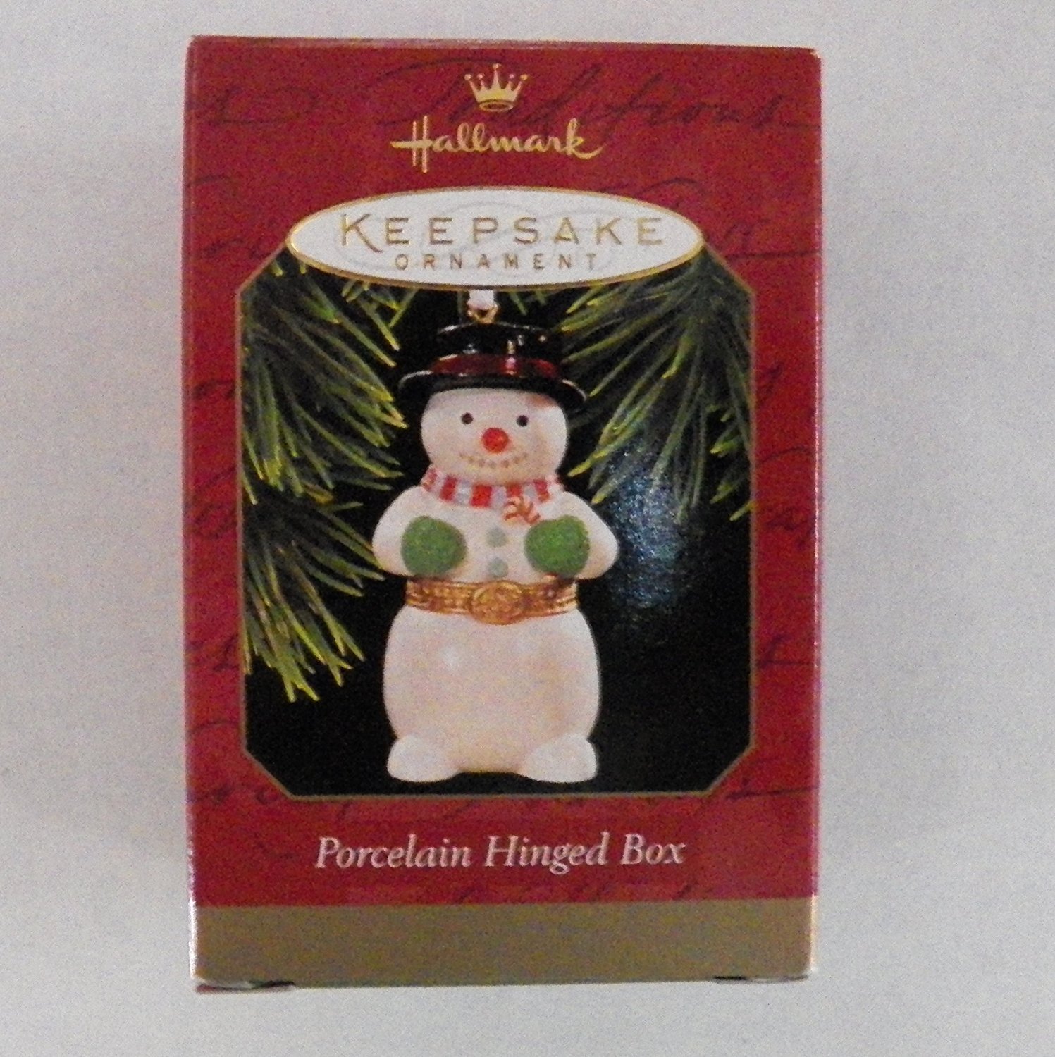 ⭕️廃盤1997年 ホールマーク オーナメント5セット箱入り Amazon.co.jp: 1997年ホールマーク記念品オーナメントPorcelain Hinged