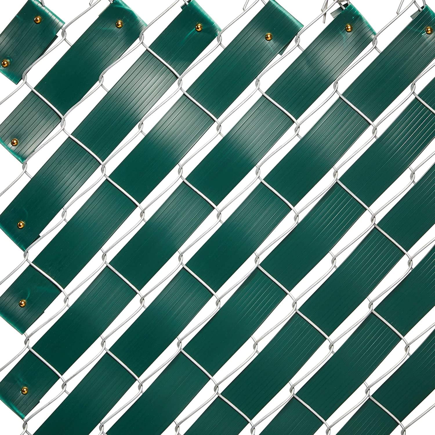 Buy Juvale Chain Link Fence Slats Privacy Tape With Brass Fasteners Green 1 8 In X 250 Ft Online In Vietnam B08bn8t6tb
