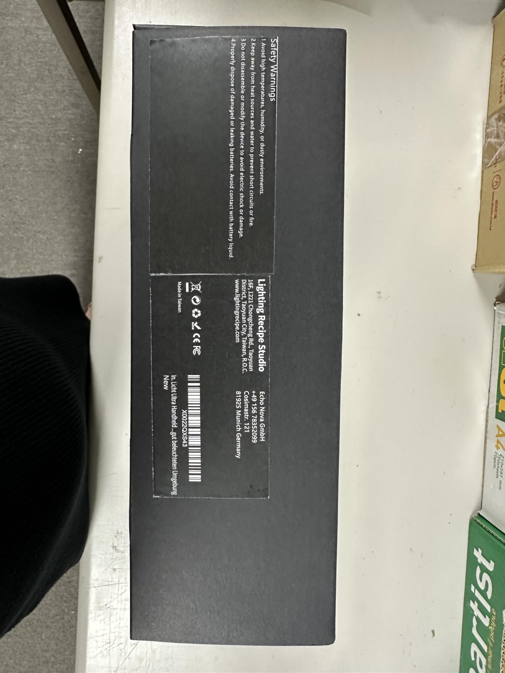 Ultra Handheld Belichtungsmesser misst EML, CCT, LUX, CRI, Flicker-Index für Lichtdesigner zur Schaffung Einer qualitativ hochwertigen und gut beleuchteten Umgebung