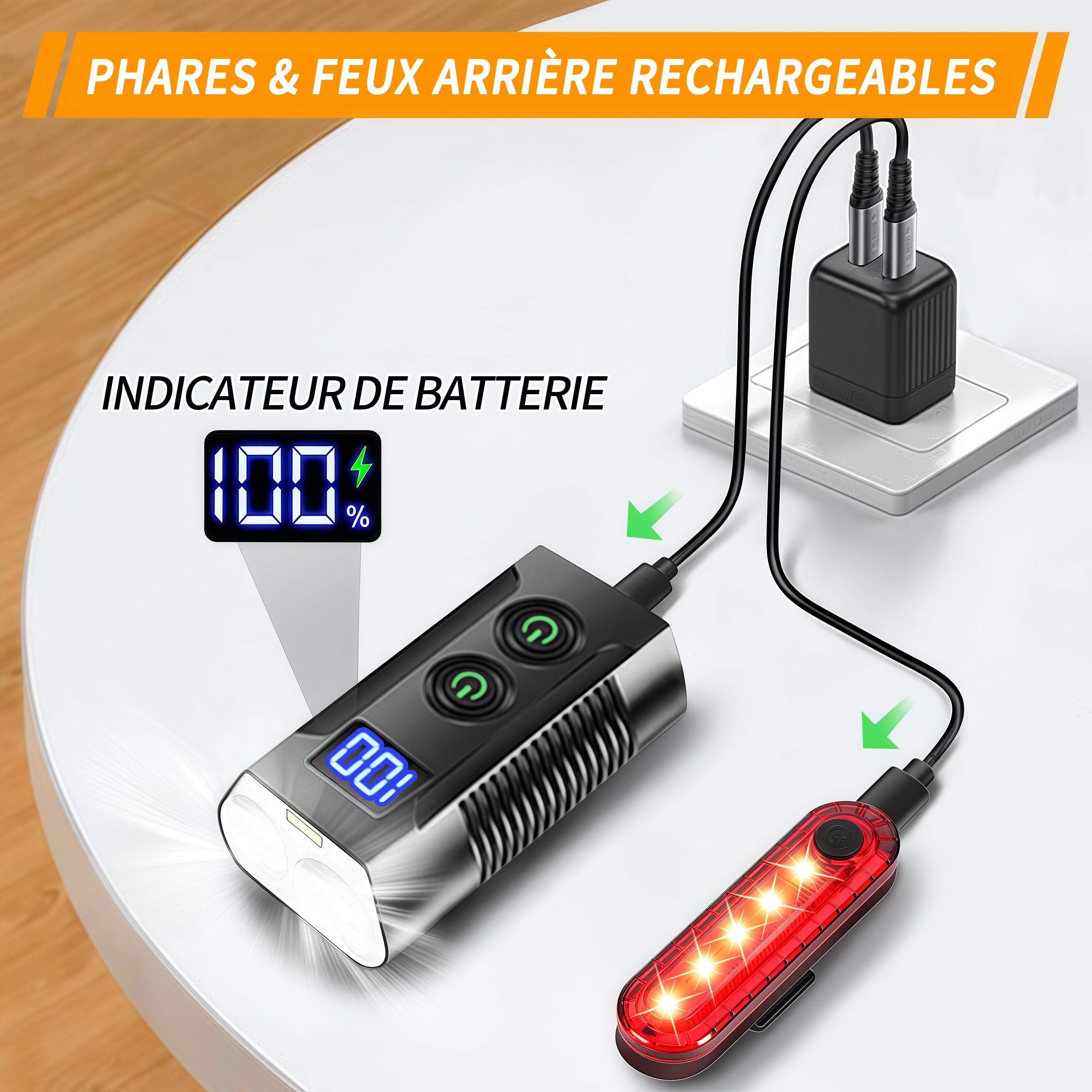 Lumiere Velo Puissante Velo Lampe Lampe Velo Puissante Lampe De Velo Eclairage Velo A Led
