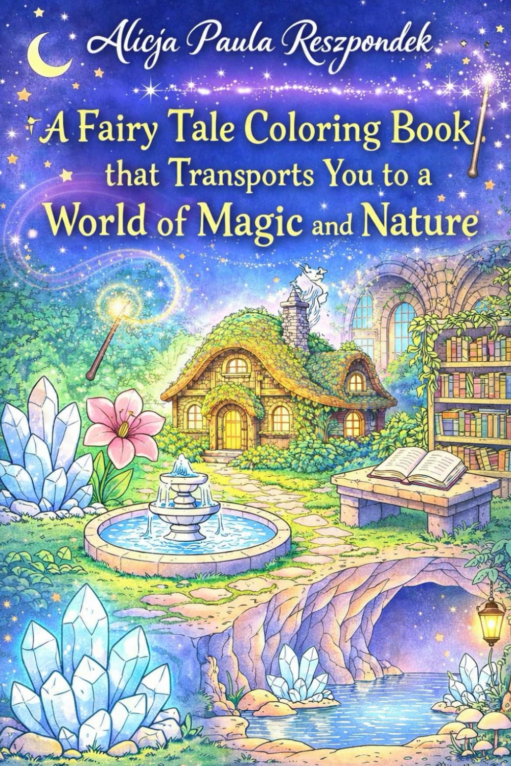A Fairy Tale Coloring Book that Transport You to a World of Magic and Nature