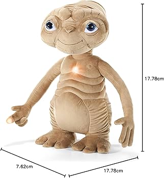 Amazon.co.jp: E.T. グッズ ぬいぐるみ 胸と指先が光る : おもちゃ