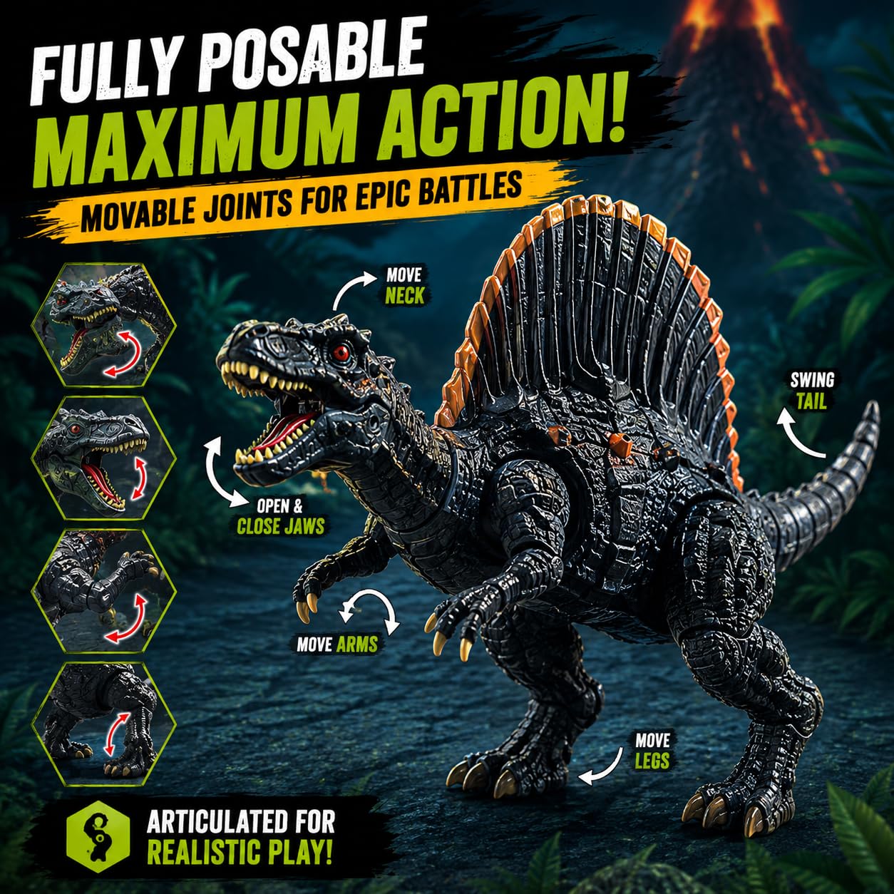 Amazon.com: 12 Pack Mutant Dinosaur Eggs Building Toy Set - Snap