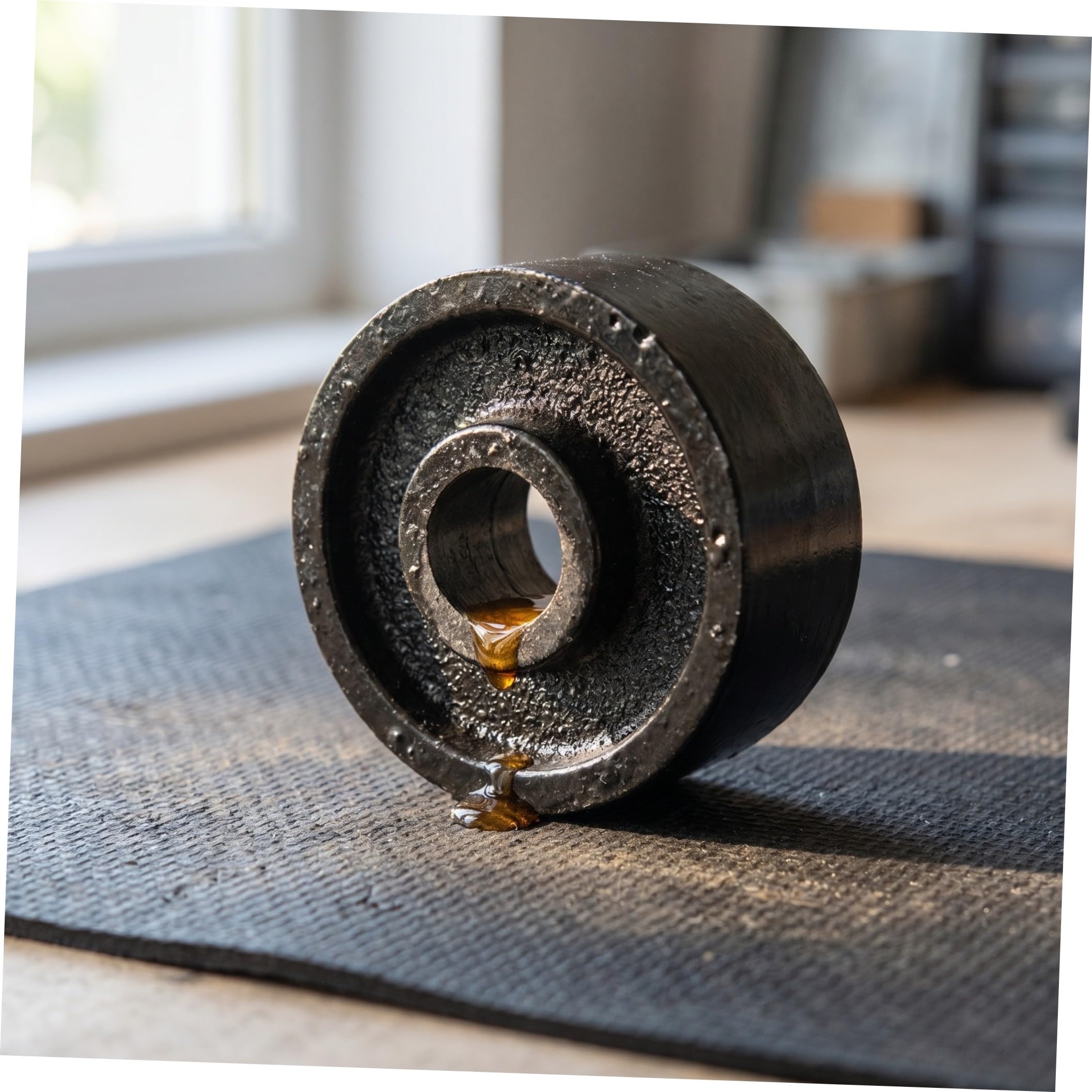 BETOOKY 3 Sztuki Wymienne Koła Przód Do Podnośnika Hydraulicznego Wewnętrzna Śruba Tonowy Metalowy Podnośnik Podłogowy z Głowicą Zwiększa Stabilność i Manewrowalność Naprawa Auto Szt
