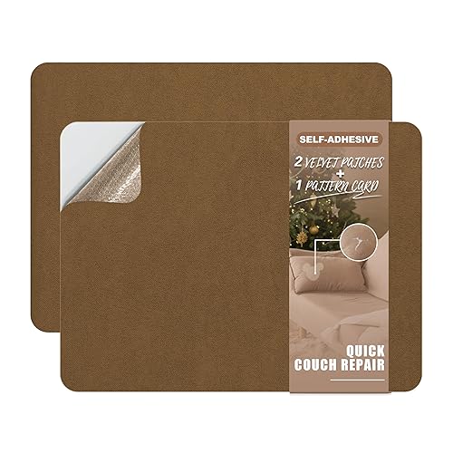 Azobur Fabric Couch Repair Patch 8.3 x 11 inches,Self-Adhesive Fabric