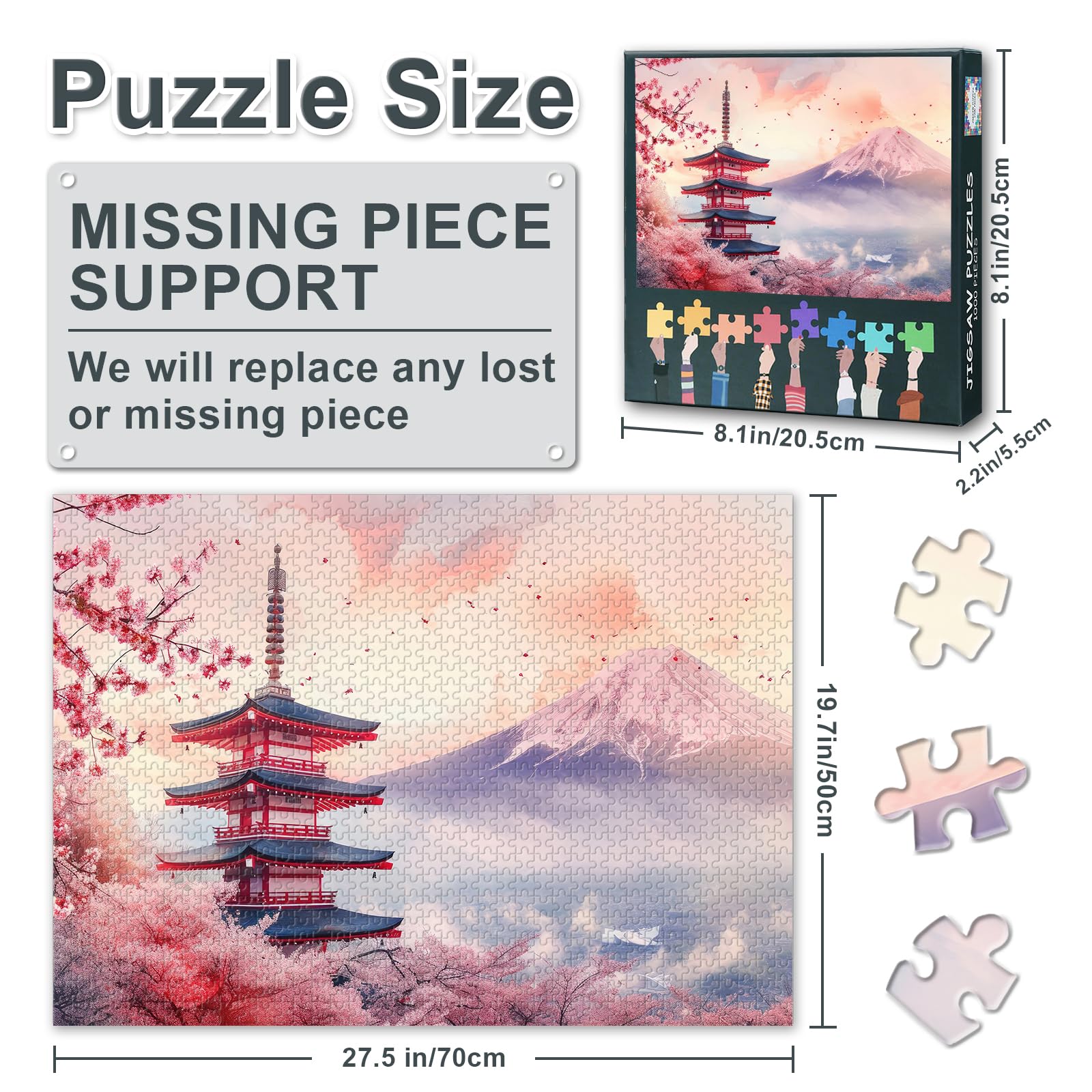 Puzzles for Adults 1000 Pieces - Image 3