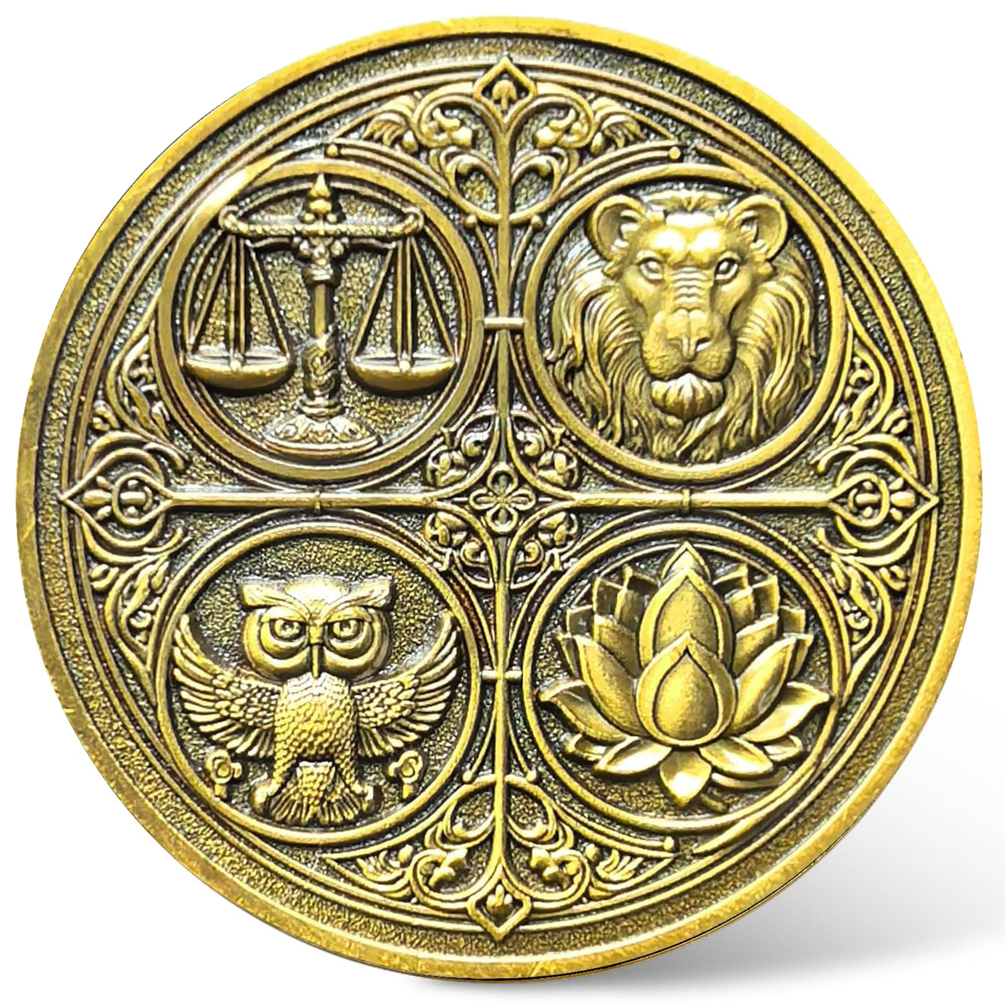 Amazon.com: Cardinal Virtues Coin Four Virtues Stoic Coin Amazon.com: Cardinal Virtues Coin Four Virtues Stoic Coin