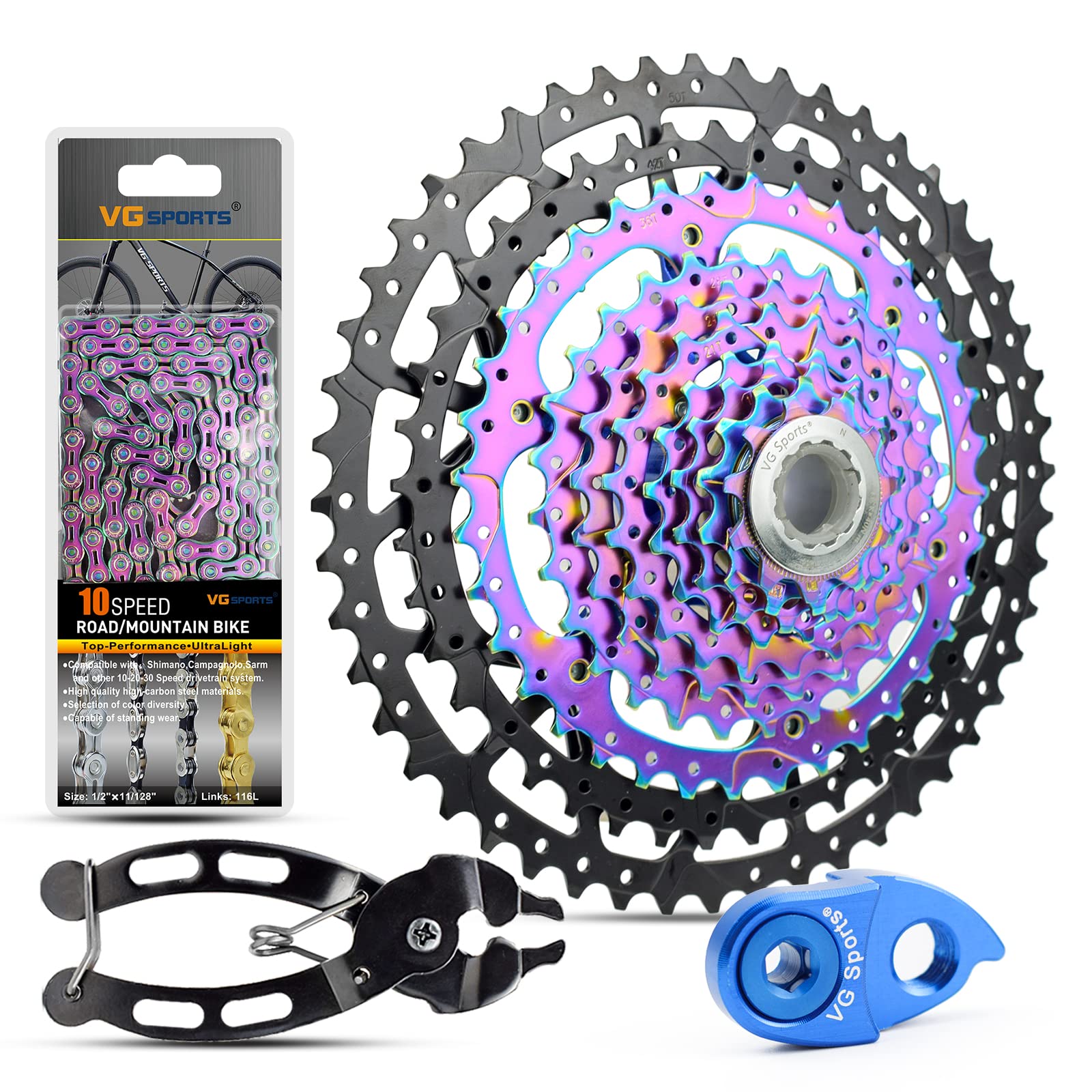 VG SPORTS 8/9/10/11/12 Speed Ultralight MTB Groupset 11-40T/11-42T/11-50T