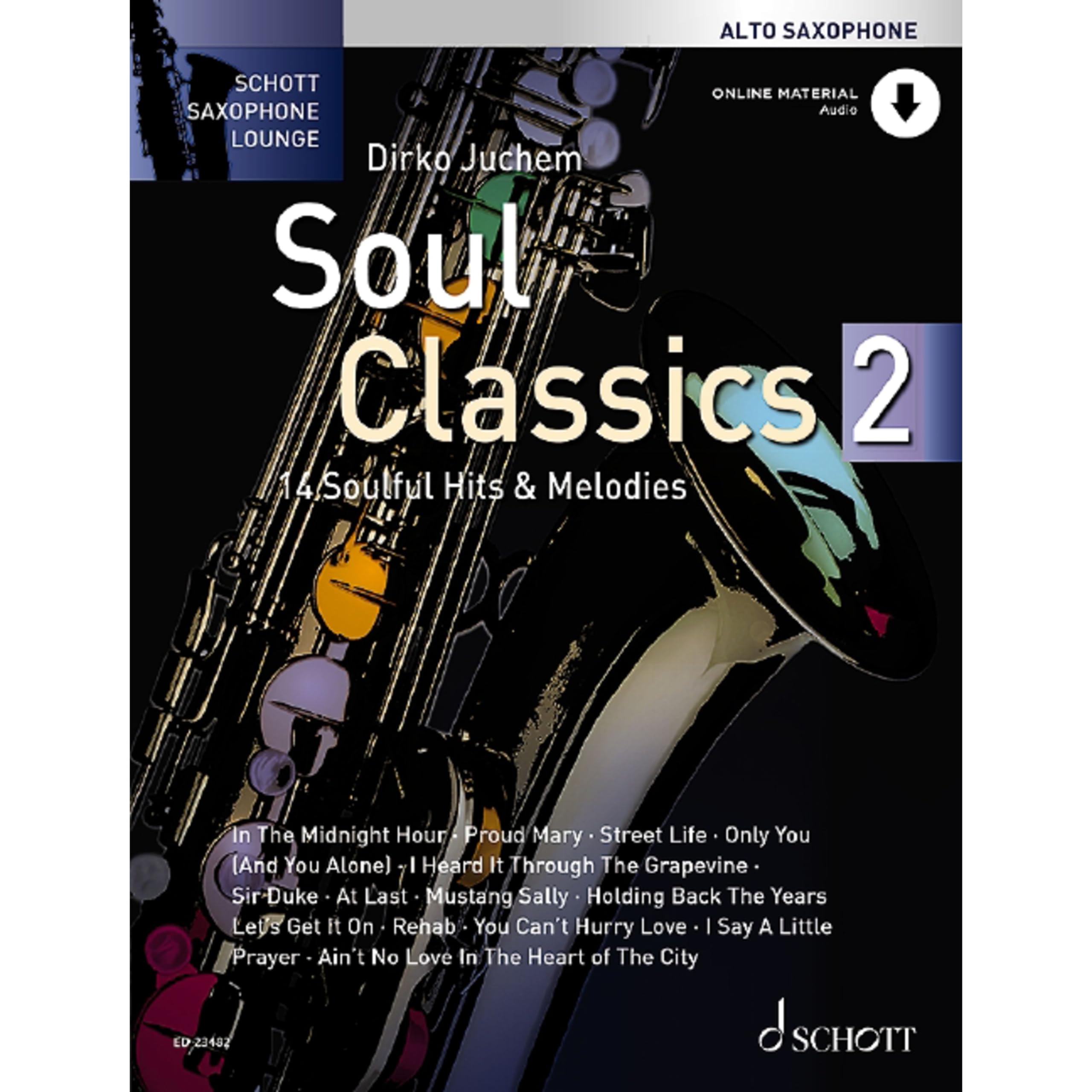 Soul Classics 2: 14 Soulful Hits & Melodies. alto saxophone.