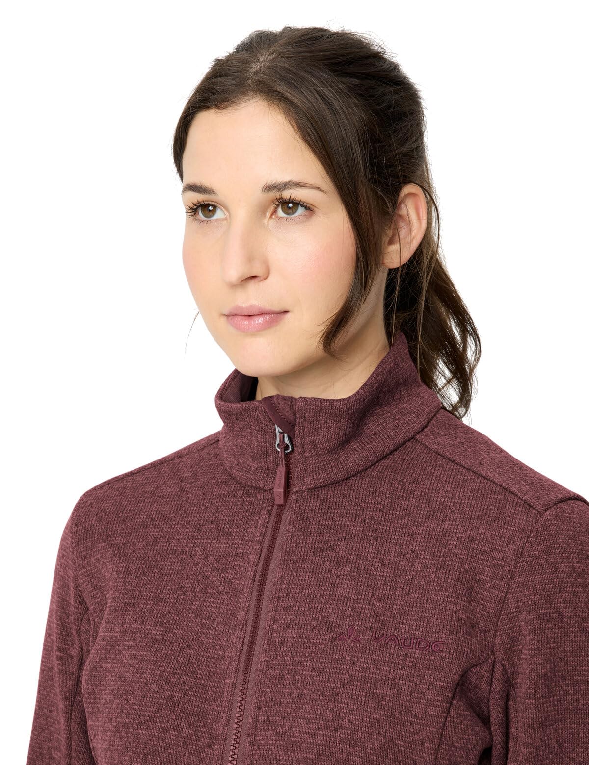 VAUDE Women's Rienza Jacket IV, wygodna i ciepła kurtka polarowa dla kobiet, do wędrówek lub dobrego samopoczucia, przyjemnie ciepła i wytrzymała