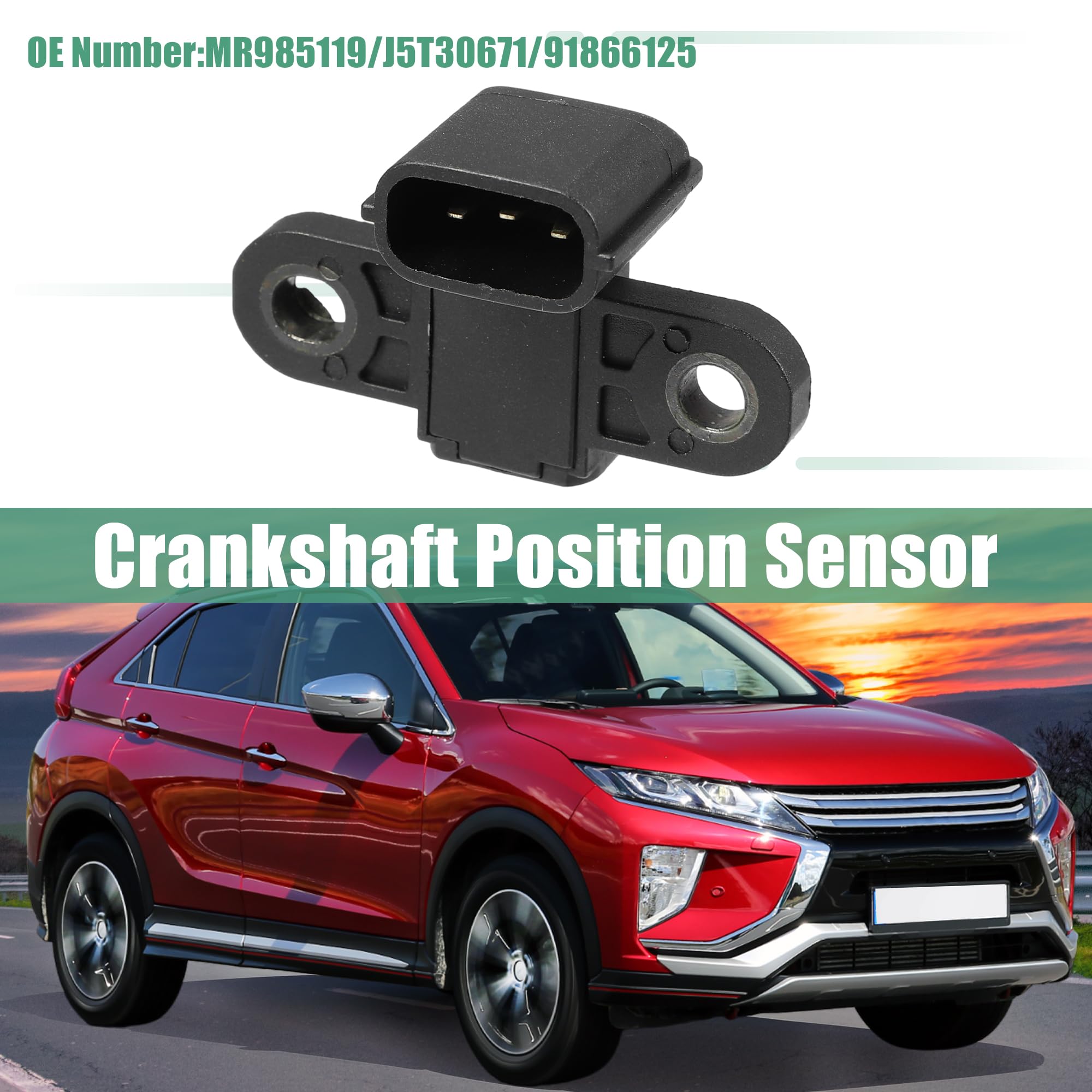Amazon.com: uxcell Crankshaft Position Sensor No.MR985119/J5T30671