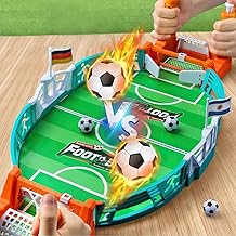 OBEST Foosballs with 10 Balls Children Game, Mini Table Table for Children Puzzle, Interactive Toys Between Parents and Children for Children Family Party, Gift for Children and Adults