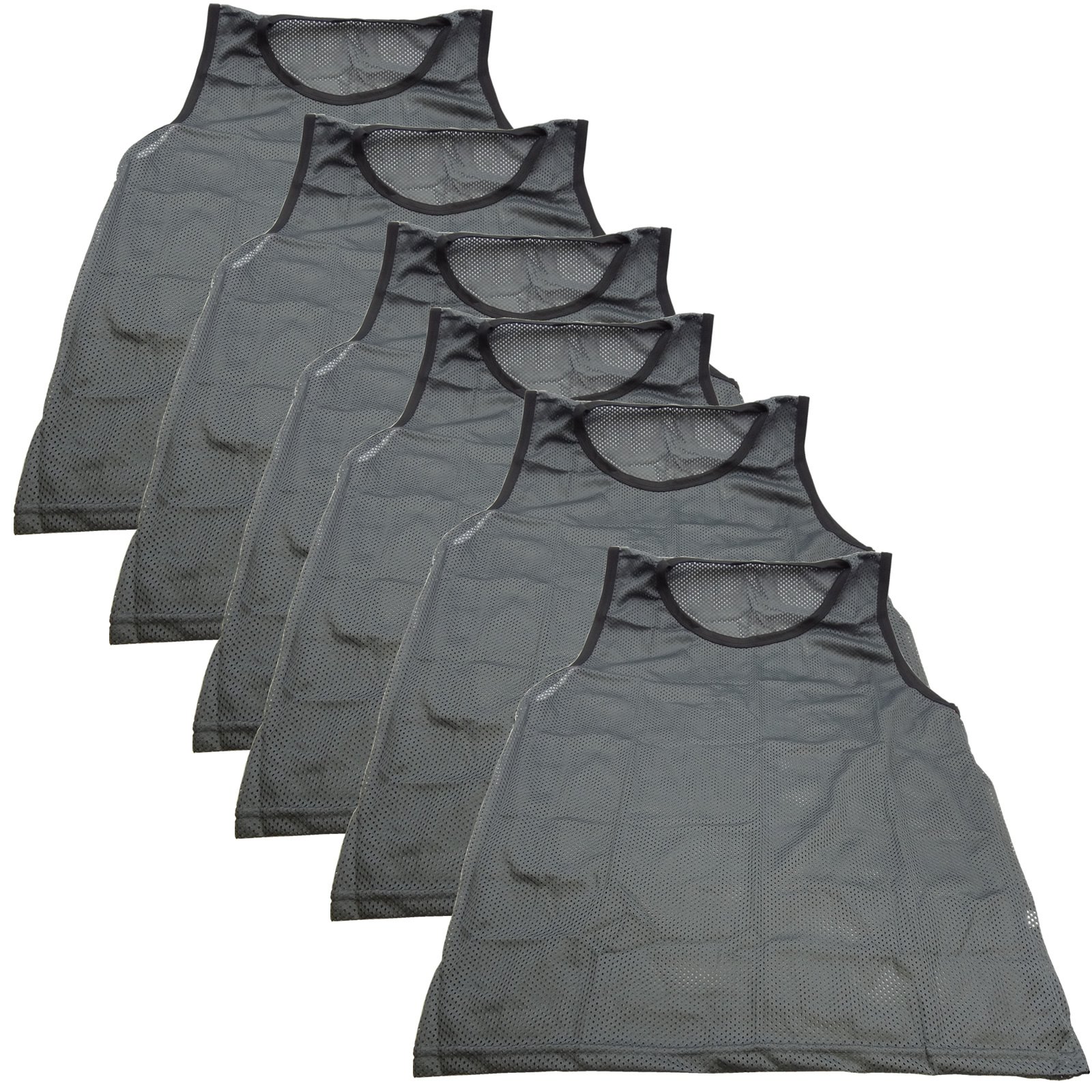 BlueDot Trading Adult &amp; Youth Scrimmage Training Vests for Soccer, Basketball &amp; More – Available in 1, 6, 12, 24 Packs