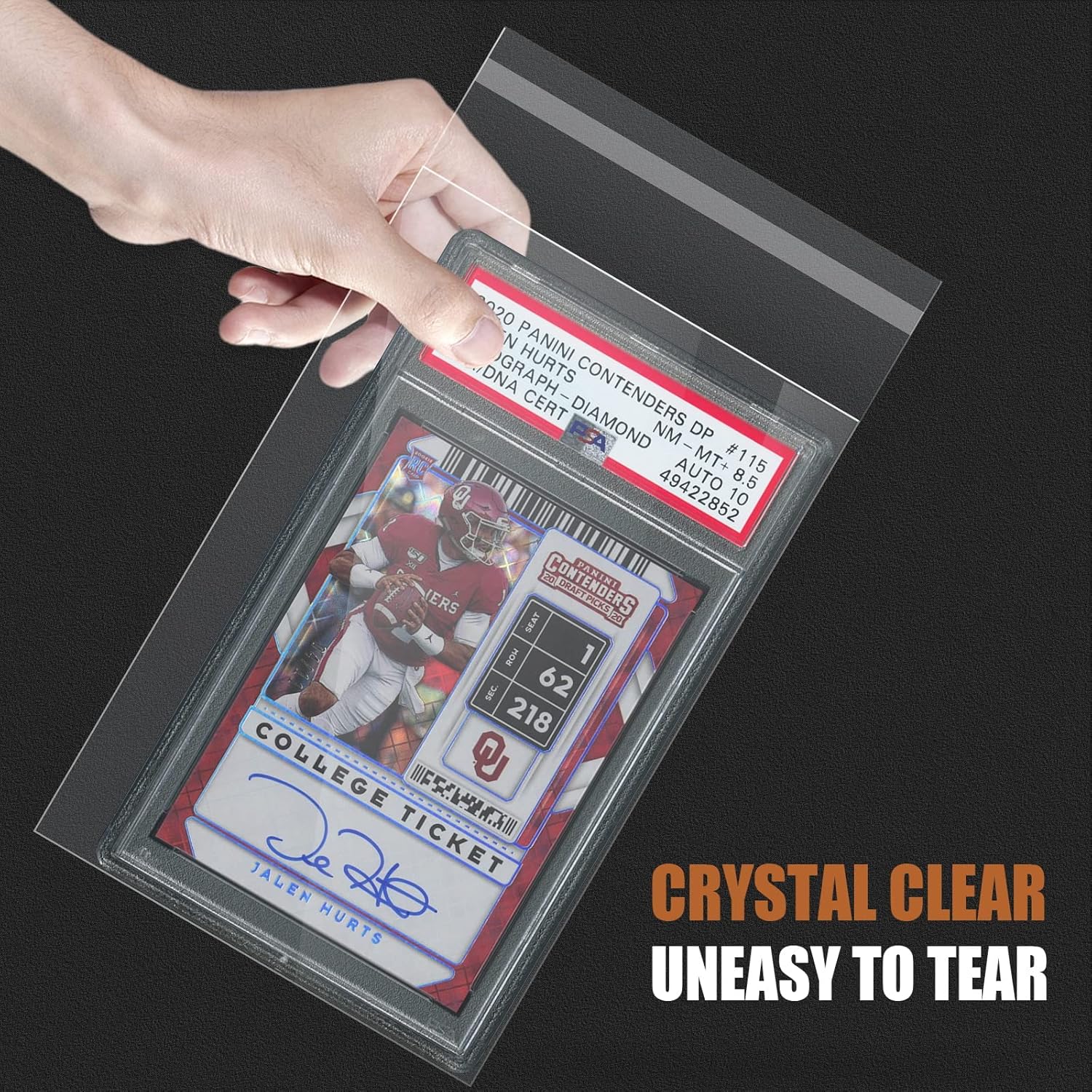 Buy Sleeves for PSA Graded Slabs Ultra Protection for The Graded Card for Pro Collector (100Pack