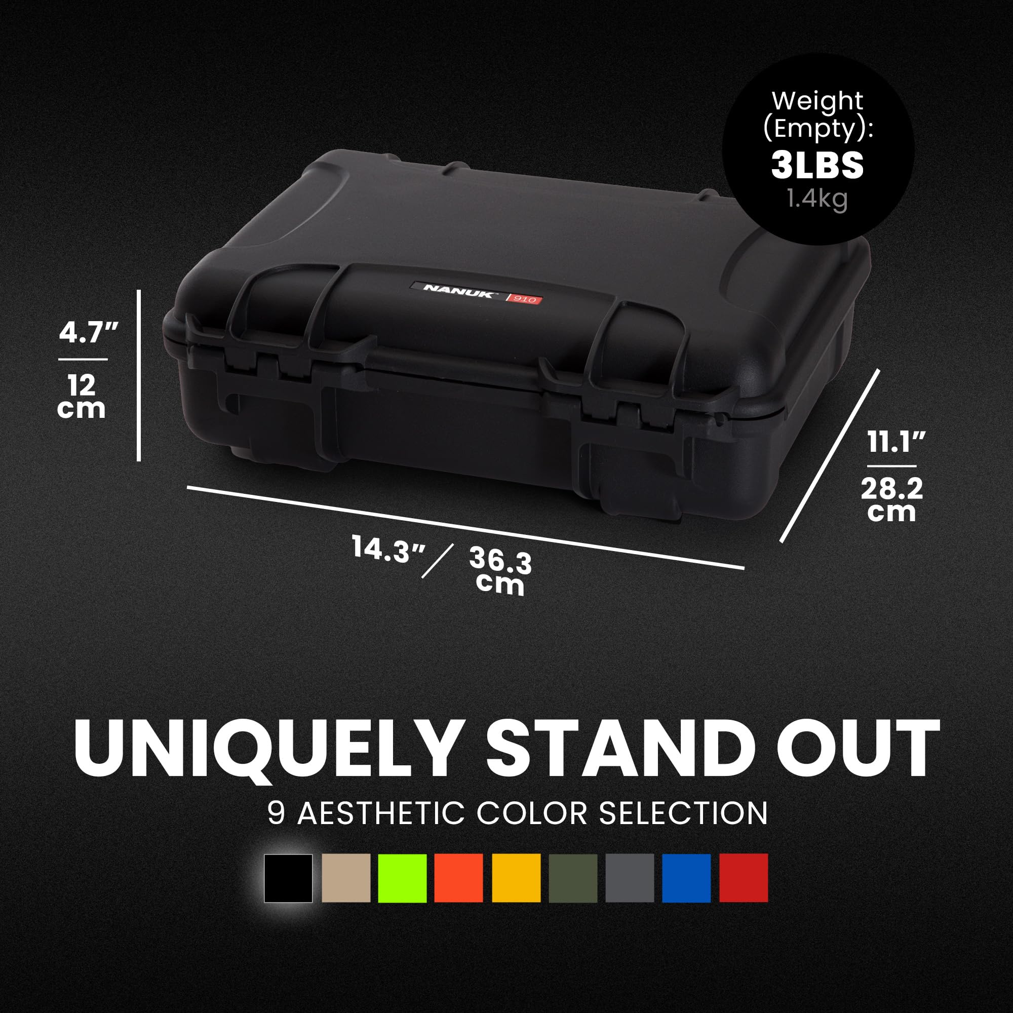 NANUK Plasitcase Inc case