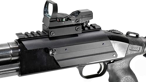 Miniatura 6 de TRINITY Soporte de silla para mossberg 500 12ga Picatinny Weaver Base Adaptador de montaje aluminio negro Caza óptica base táctica monofilar.