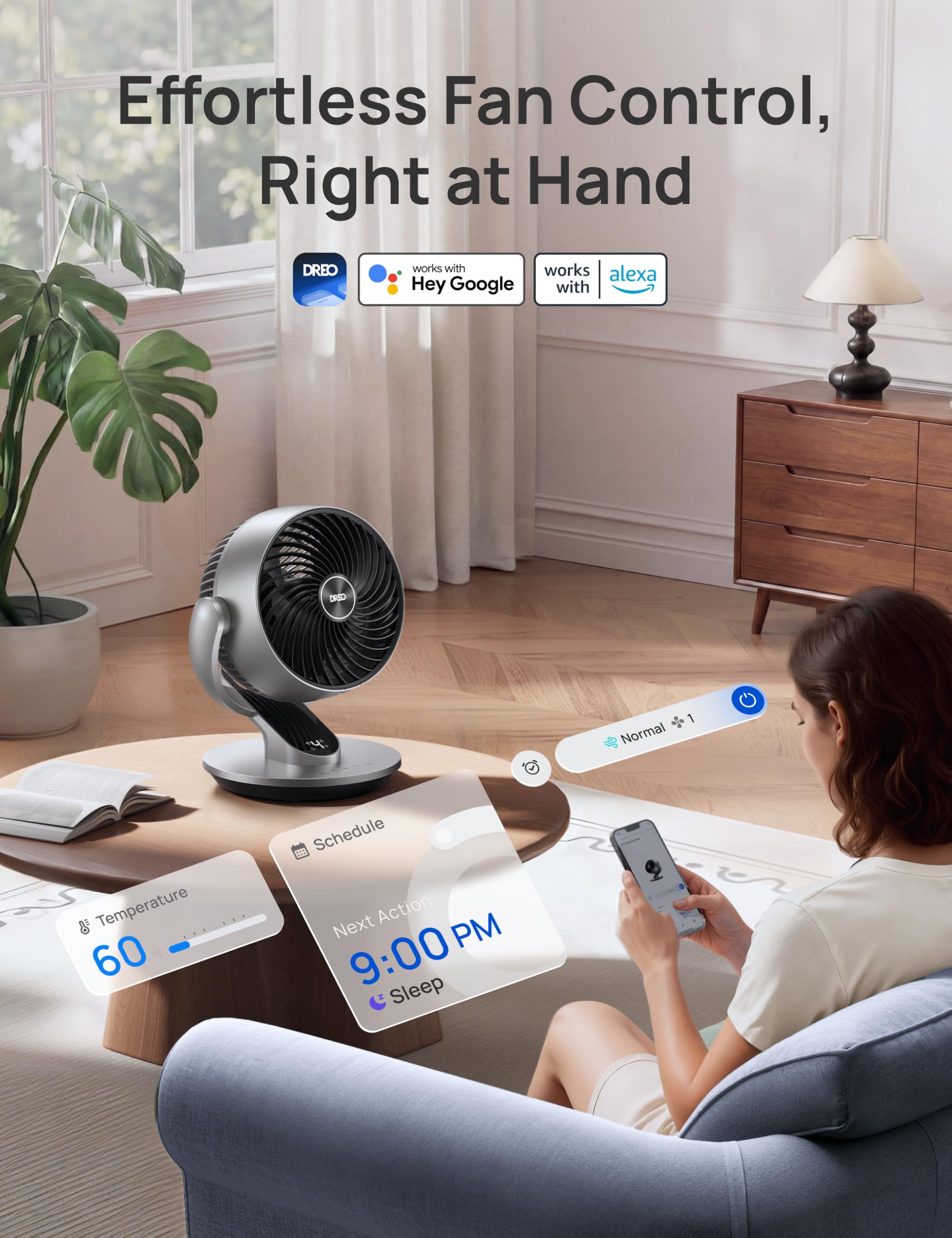 DREO Smart Fan - Remote & Voice Control -6 DREO Smart Fan - Remote & Voice Control -6