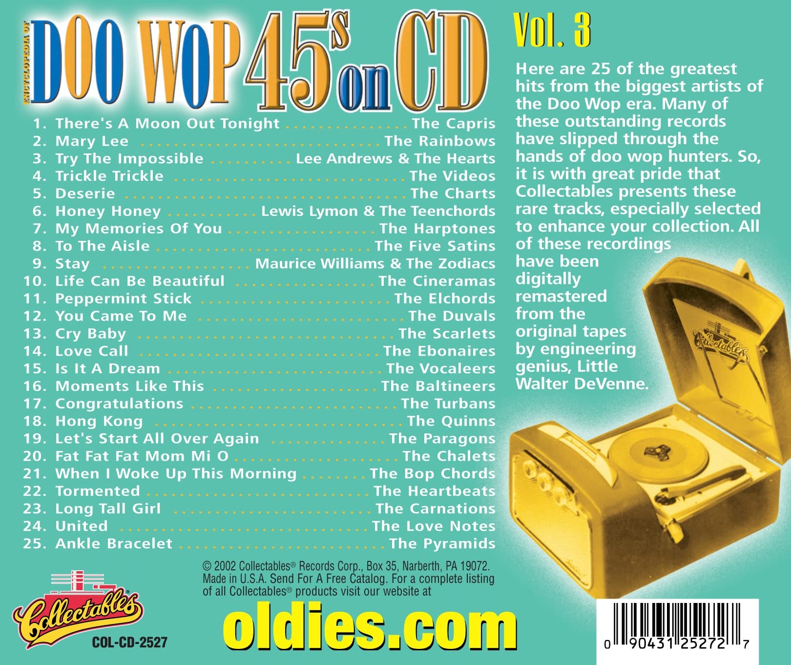 Doo Wop 45's on Volume 3