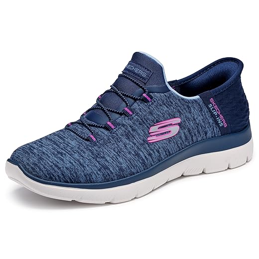 Skechers Women's Summits Dazzling Haze Hands Free Slip In Seakers