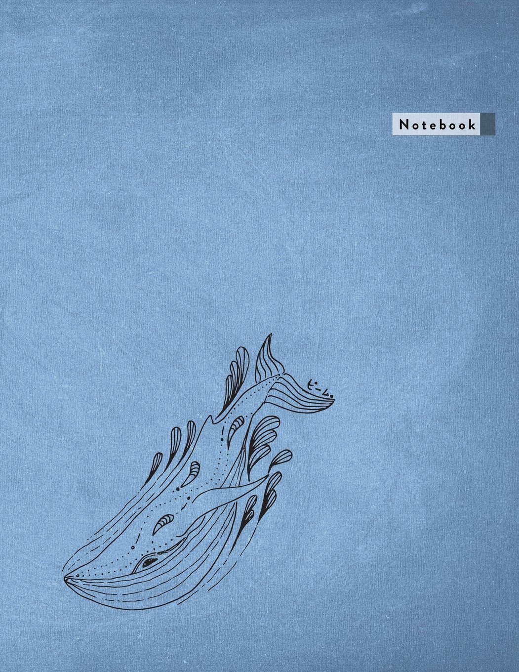 Notebook: Bimumonji's Whale Lined Notebook - Large (8.5 x 11 inches) - 110 Pages (notebooks and journals 8.5 x 11, notebooks for girls,journals to ... notebook): Volume 1 (Whale Notebooks)