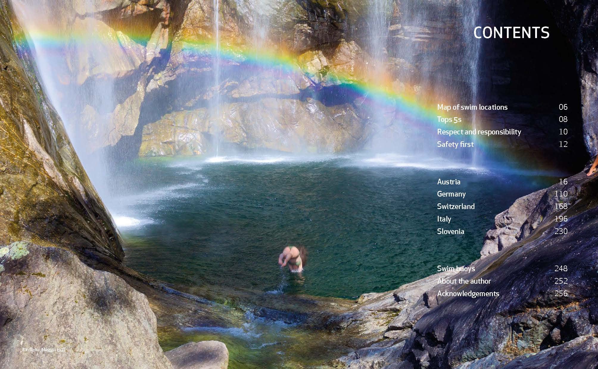Wild Swimming Alps: 130 Most Beautiful Lakes, Rivers and Waterfalls in Austria, Germany, Switzerland, Italy and Slovenia