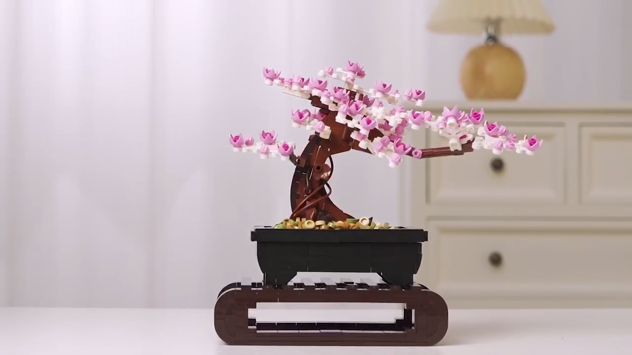 BLOSSOM ブロッサム 23-24 Elegante Amazon.com: Cherry Blossom Tree Building Sets,Le-go Bonsai Tree