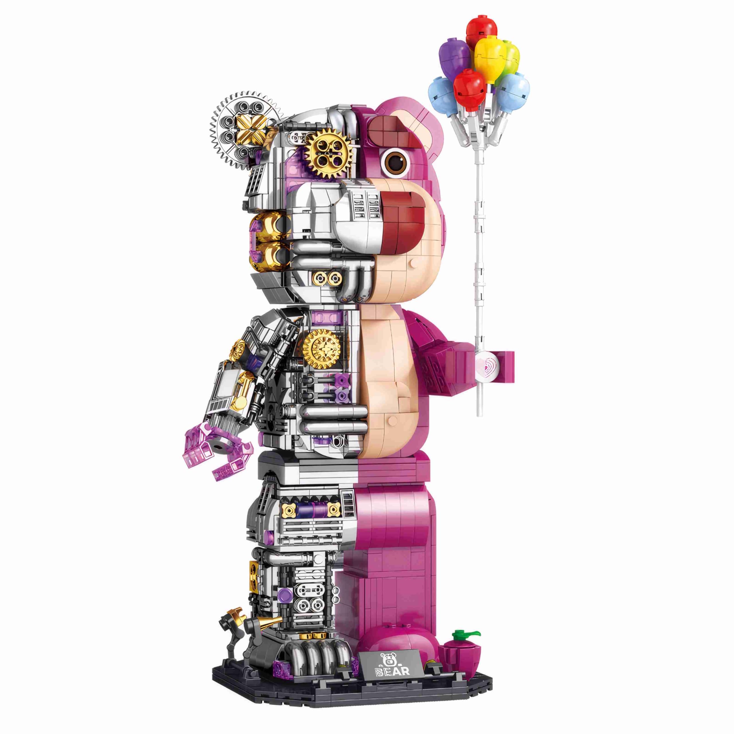 TOY BRICK WOOD BEARDOLL 新品 BearBlock Bundle 2560pcs