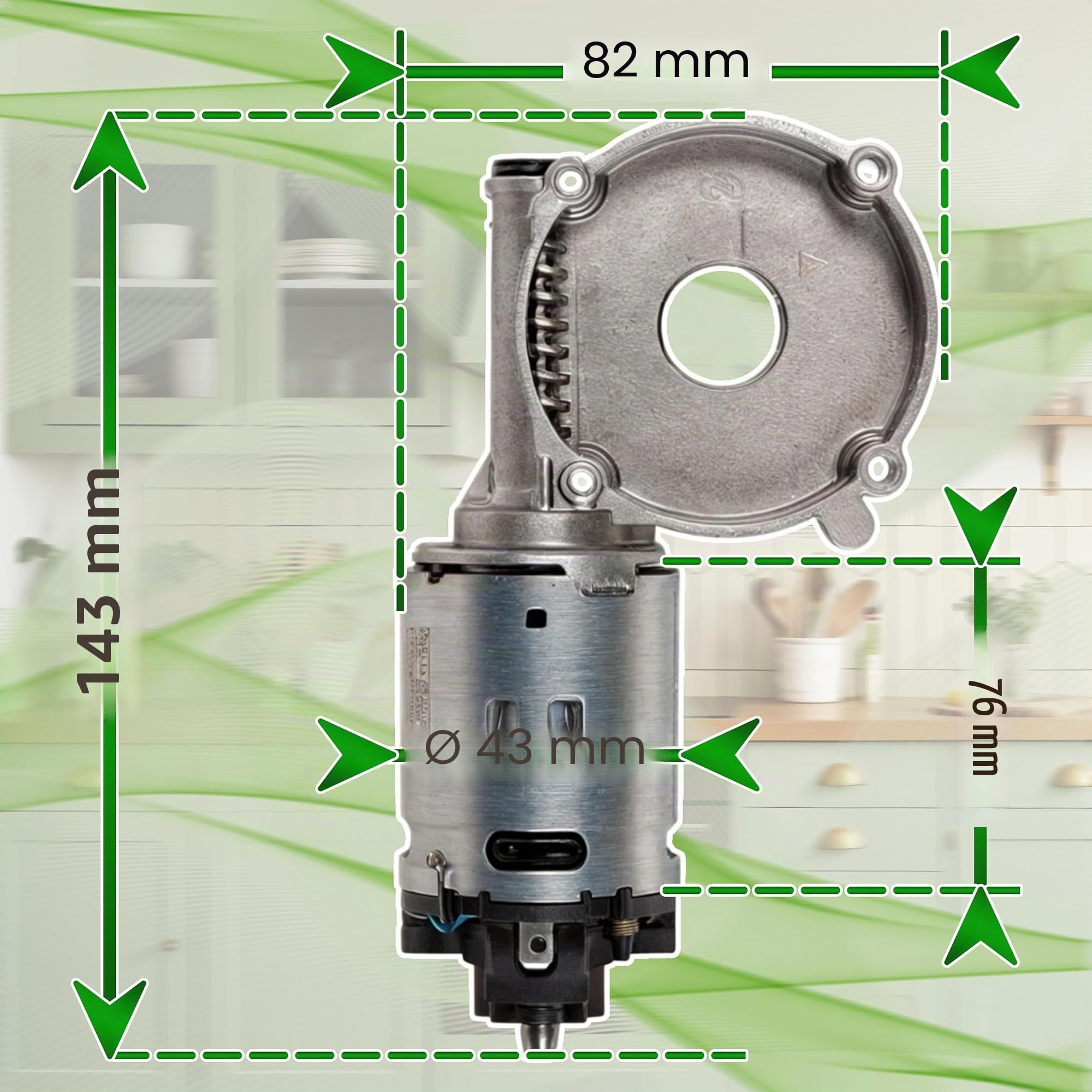 Moteur de Moulin à Café pour Machine a Cafe Grain 11000513 pour Gaggia | 421941144031 996530000317 pour Saeco pour Philips - Garantie de 5 Ans - ONIX TECH