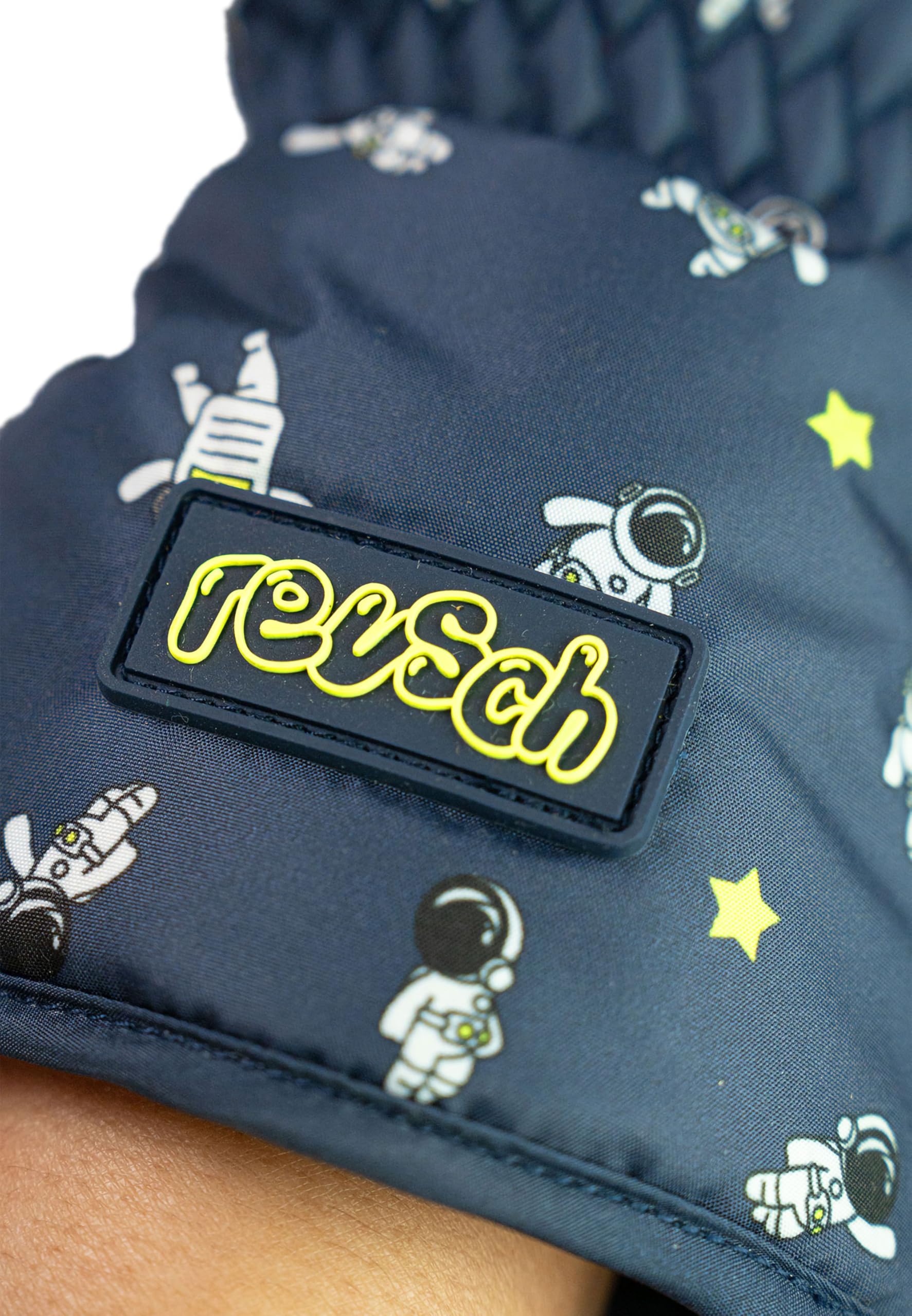 Reusch Sleepover Mitten Baby Winterhandschuhe wasserdicht – Warme Kinder Fäustlinge mit Schneeschutz, Reißverschluss & Handgelenksband – Atmungsaktiv, Winddicht, Weiches Innenfutter