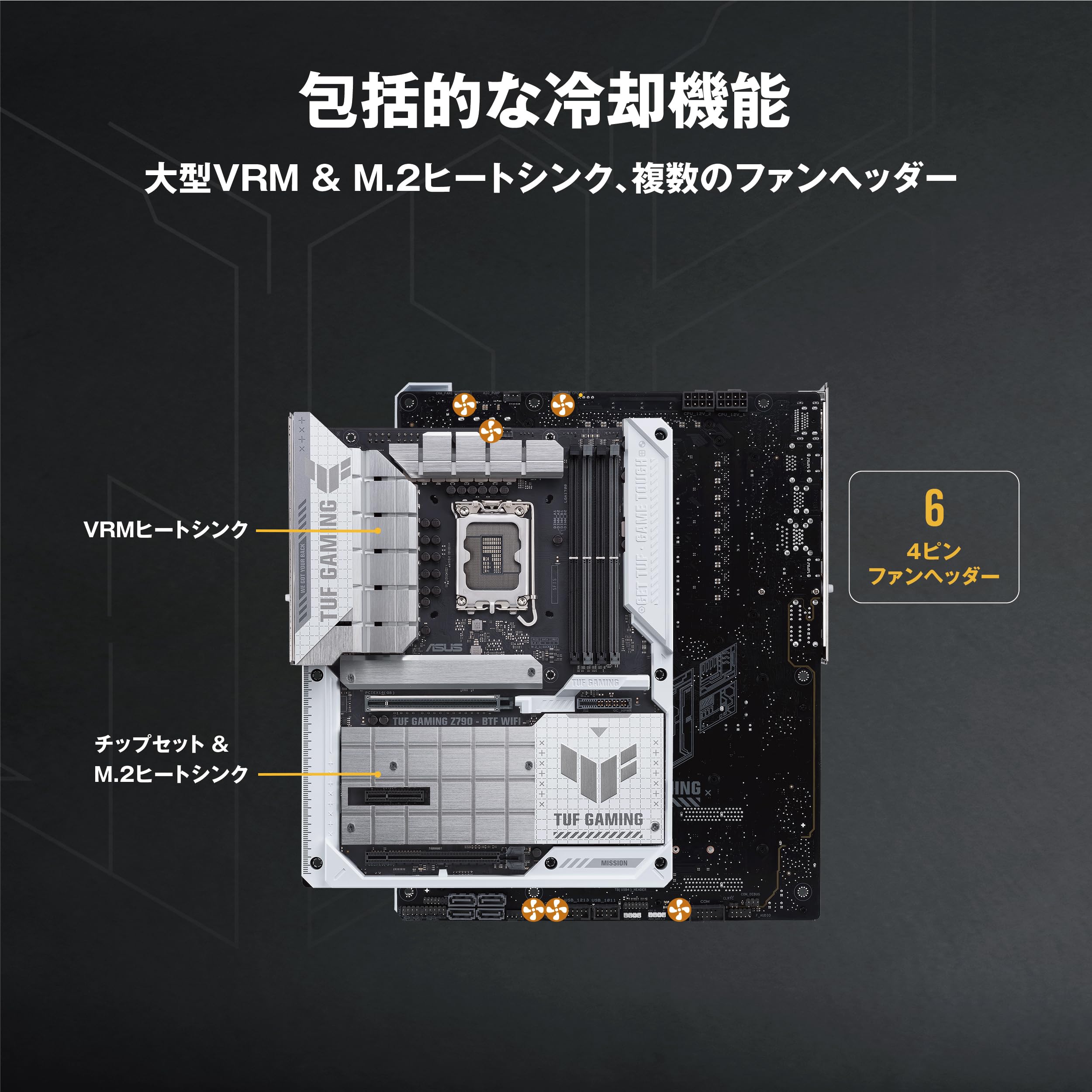 Amazon | ASUS TUF GAMING Z790-BTF WIF intel 第14・13・12世代 CPU