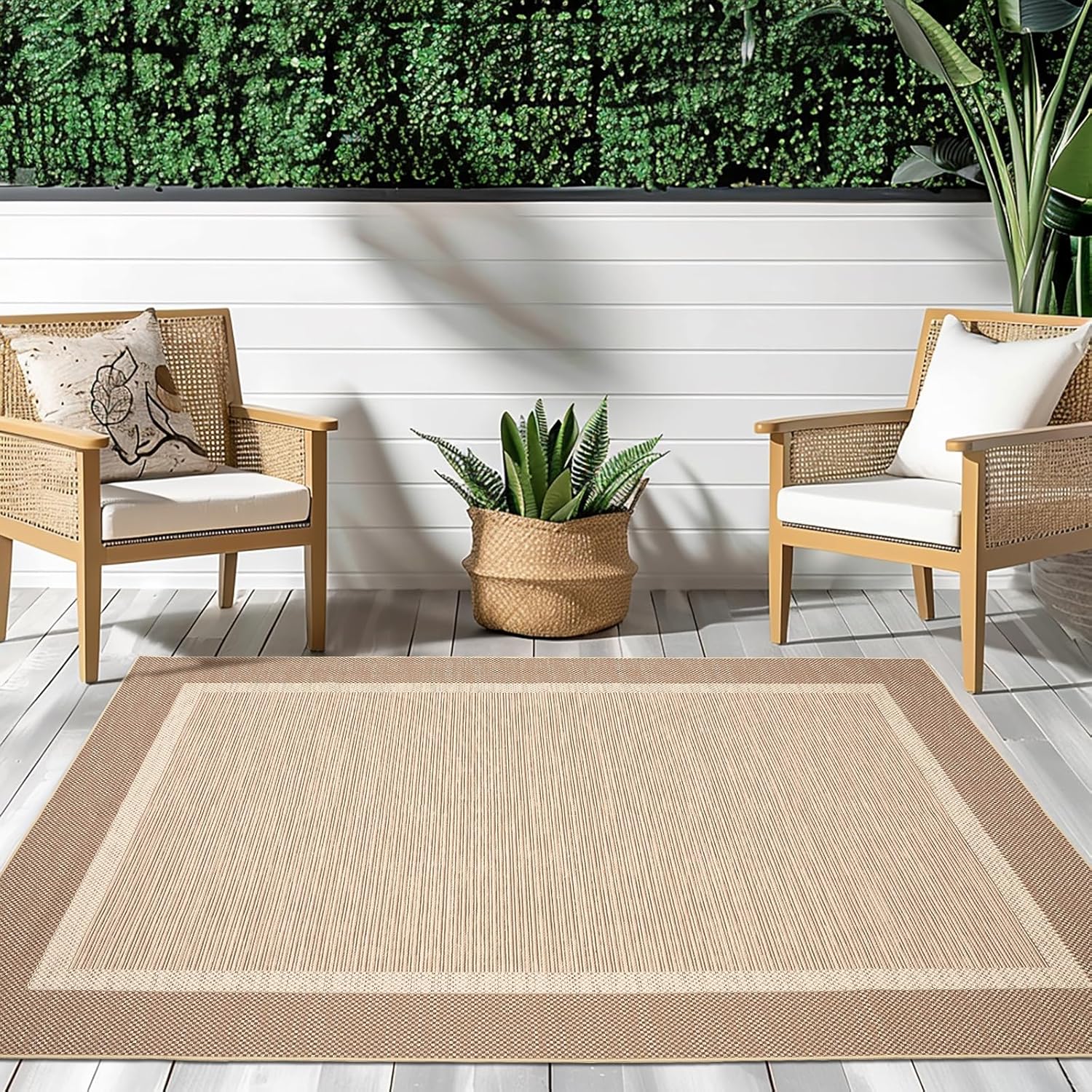 Transform Your Outdoor Space with ILANGO Jute Area Rugs: A Review of Style and Durability
