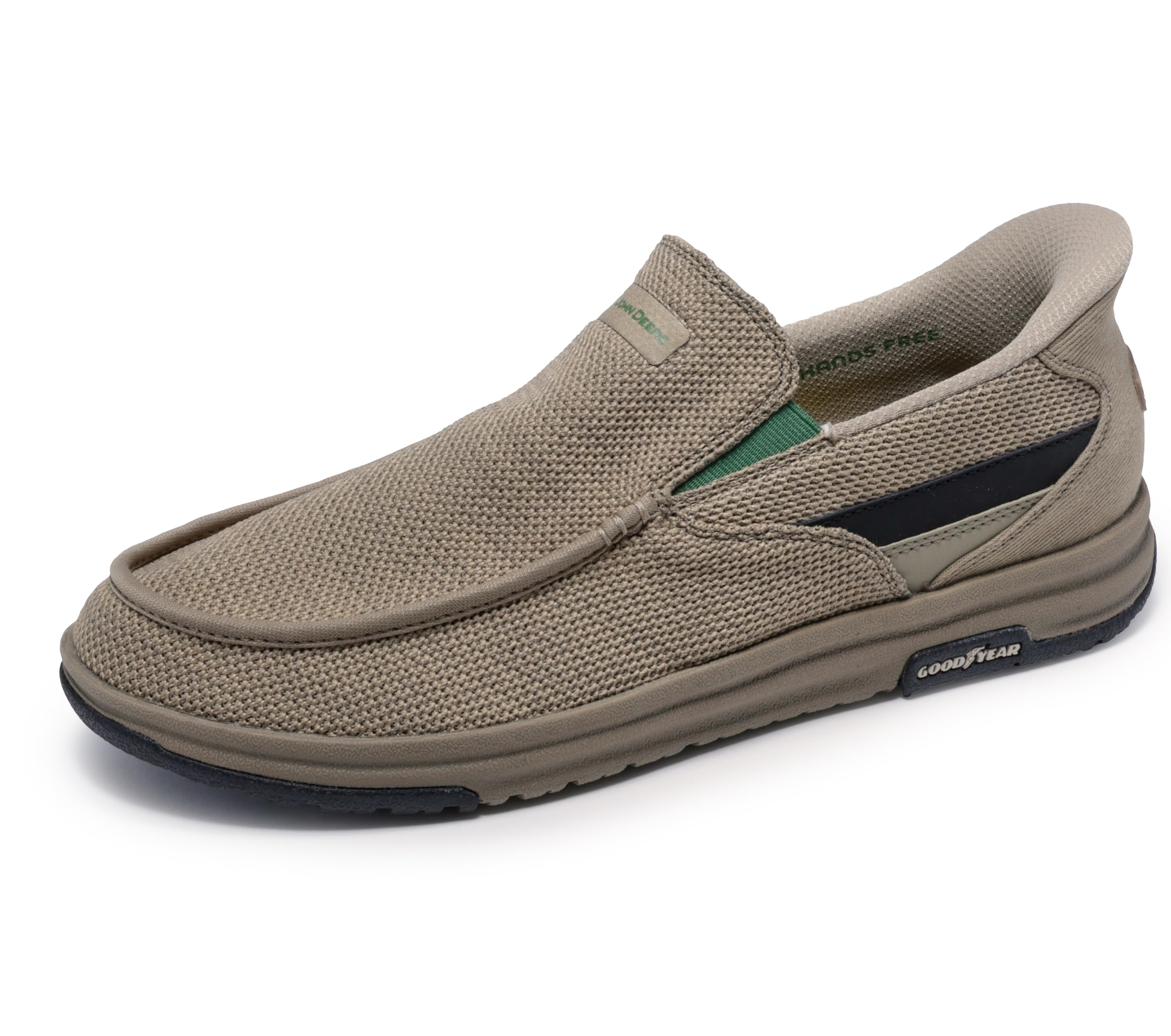 Skechers Men's John Deere Mesh Moc Toe Dual Gore Slip-ins, Melson 2.0 Chaz Loafer