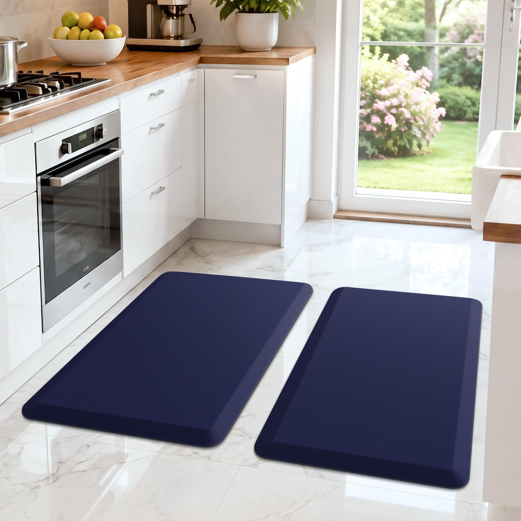 HappyTrends 2 PCS Kitchen Mat Cushioned Anti-Fatigue Floor Mat — Amazon image 28