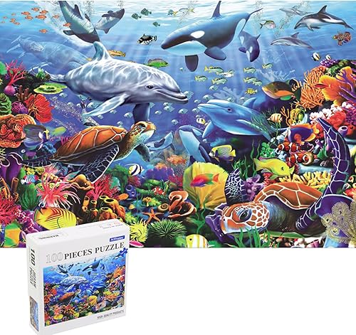Rompecabezas de 100 piezas, rompecabezas de 100 piezas, 100 piezas, para adultos y niños, adecuado para adultos y niños (100 unidades, C0003)