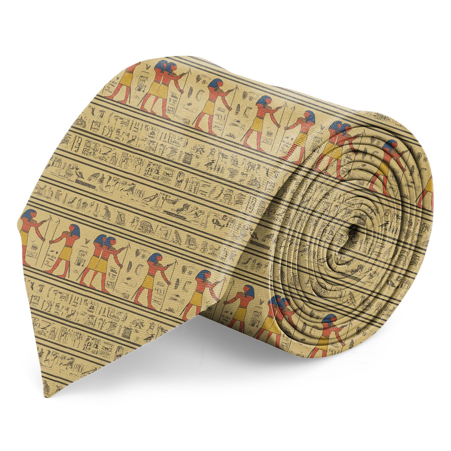 blacksmith Ancient Art Printed Necktie for Men-picture-28