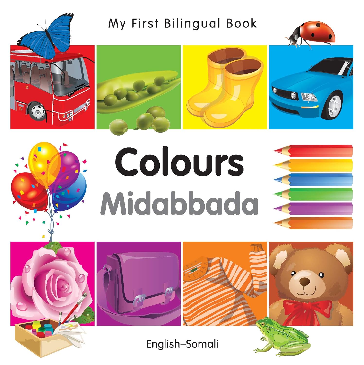 My First Bilingual Book–Colours (English–Somali)      Kindle Edition