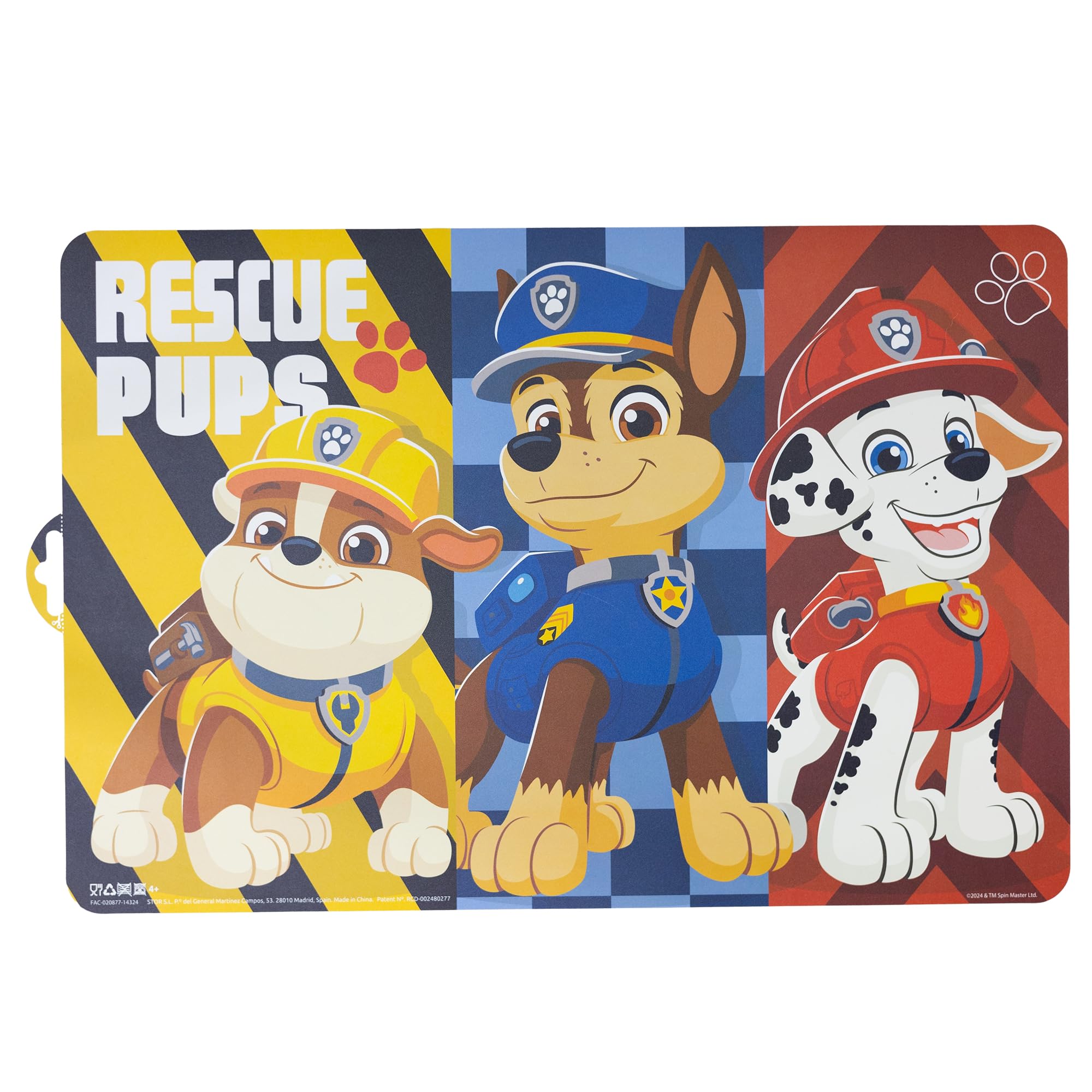 Stor Paw Patrol Boy Placemat