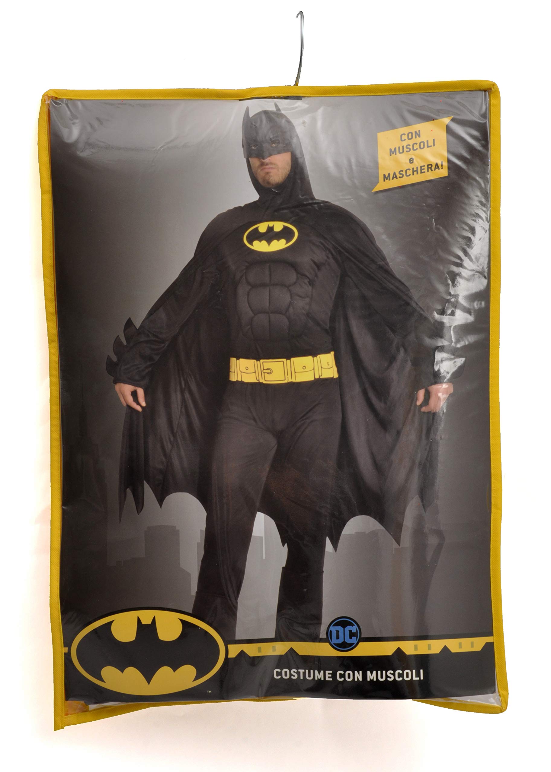 Ciao- Batman Dark Knight Costume Adulto Originale DC Comics