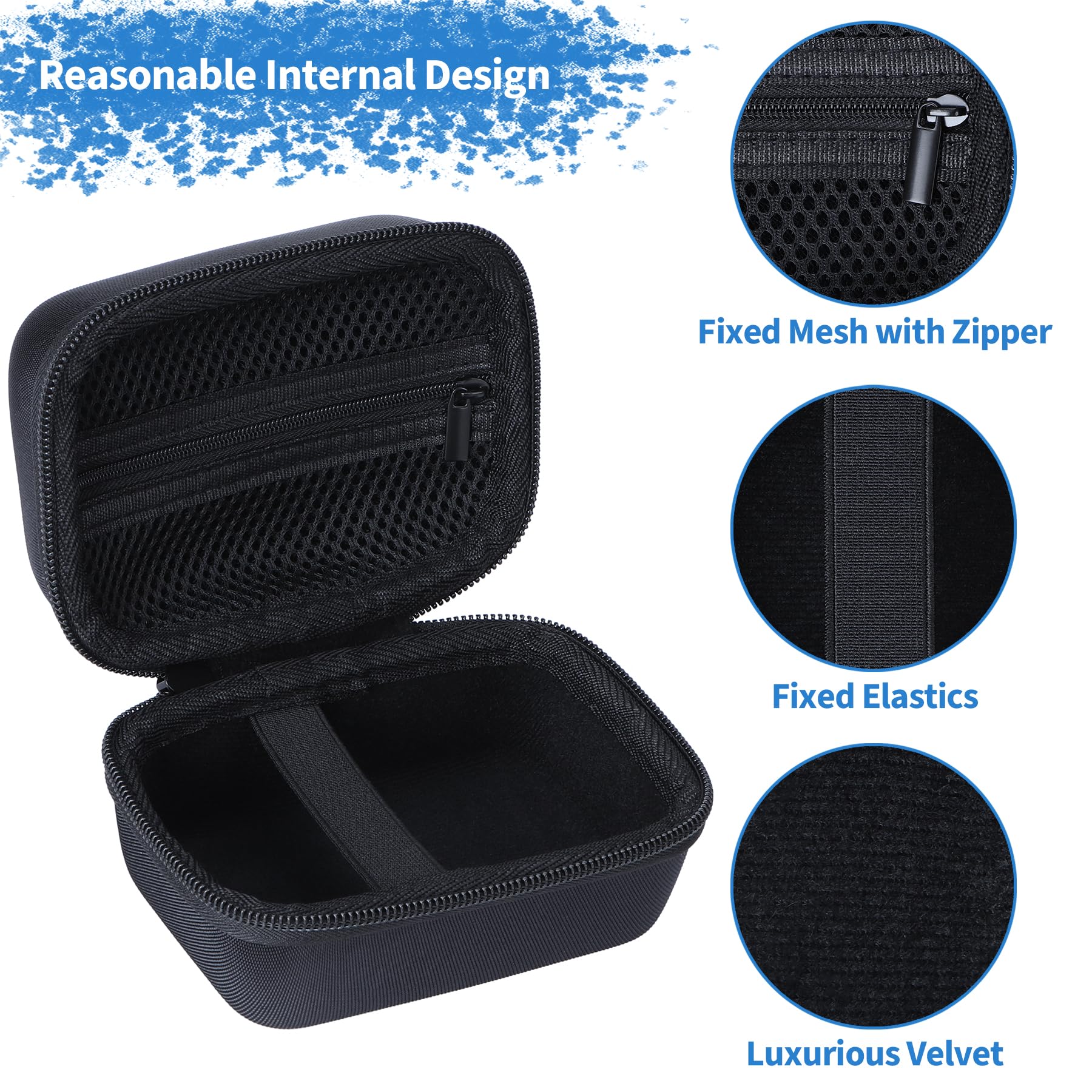 Lebakort Duro Caja Estuche Funda para Zoom H1 XLR Grabadora práctica