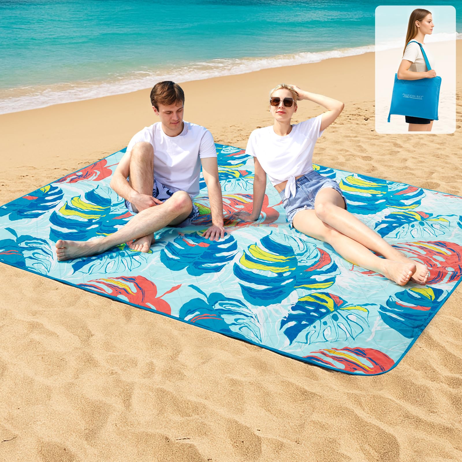Amazon.com : Old Bahama Bay Beach Blanket Waterproof Sandproof