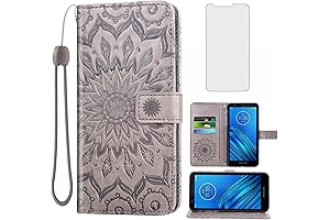 Moto E6 Phone Case and Screen Protector