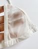 Oneheekini Women Hot See Through Micro Thong Bikini Triangle Halter Bathing Swimsuits