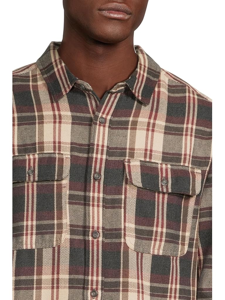Brown Prana Westbrook Flannel Shirt